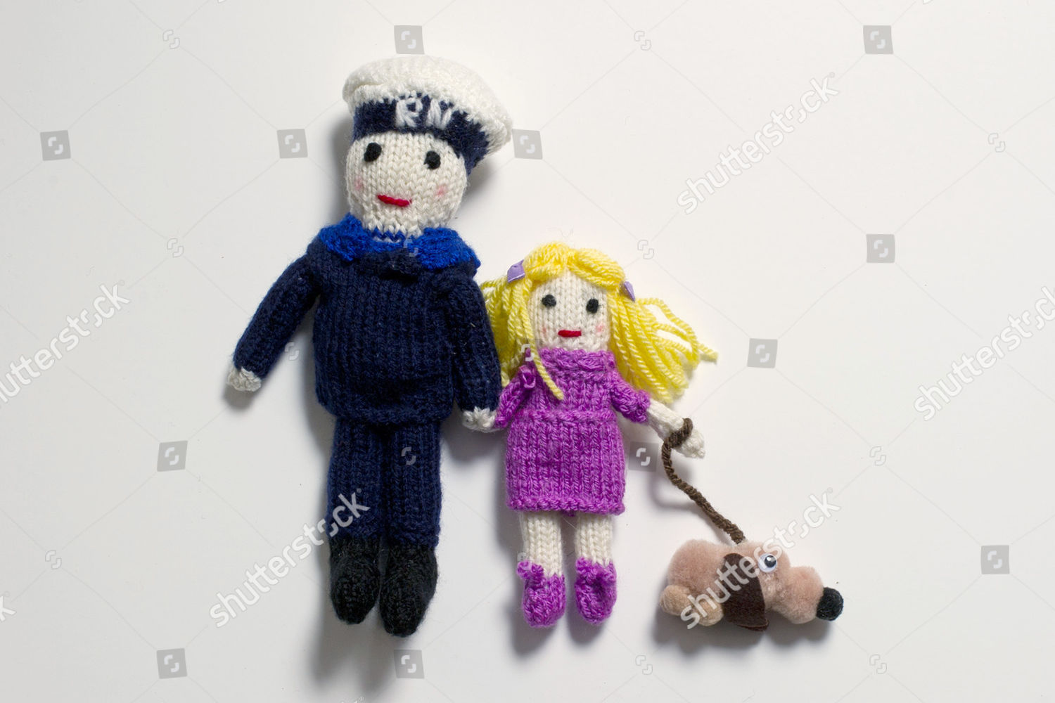 knitted dolls for charity