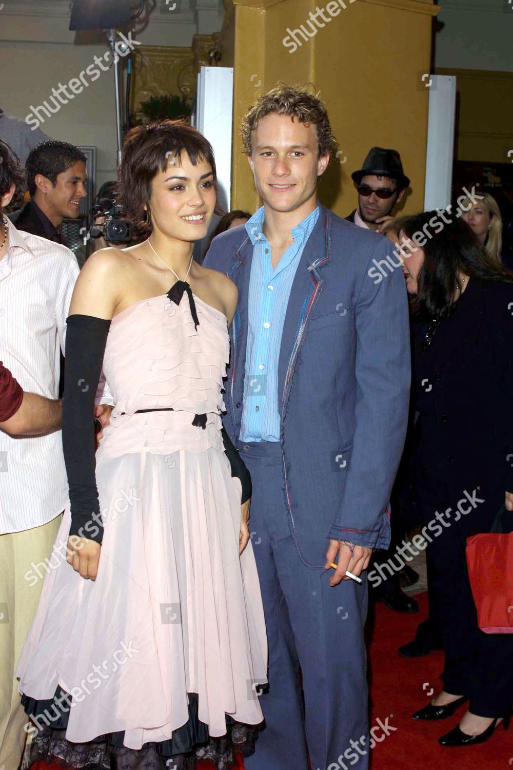Shannyn Sossamon Heath Ledger Editorial Stock Photo Stock Image