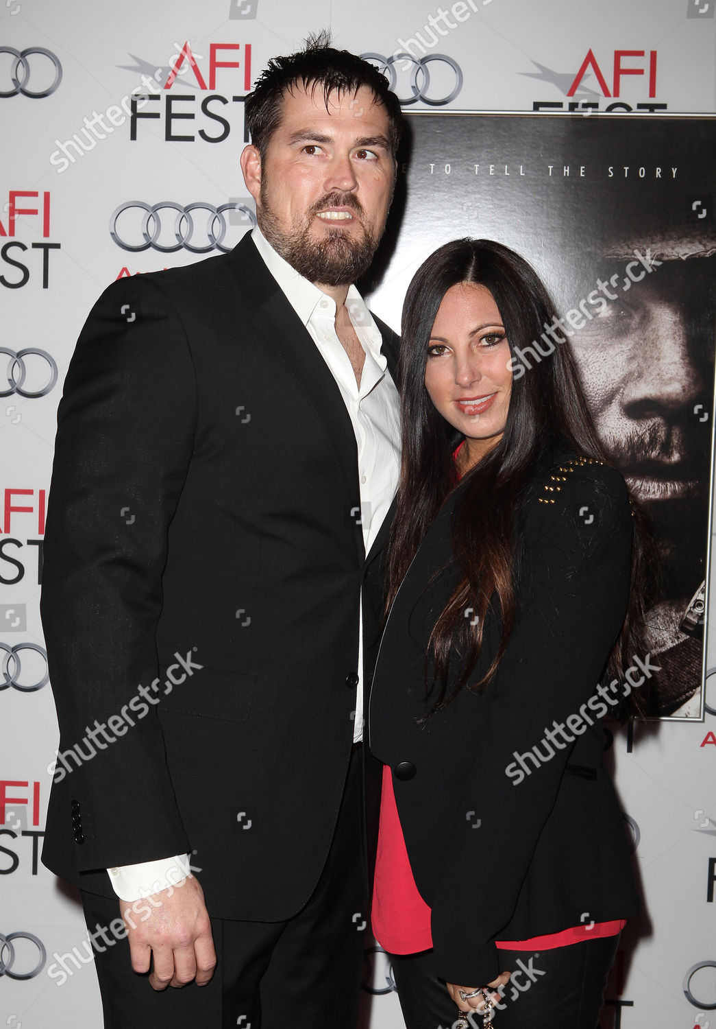 MARCUS LUTTRELL WIFE MELANIE JUNEAU Editorial Stock Photo Stock Image