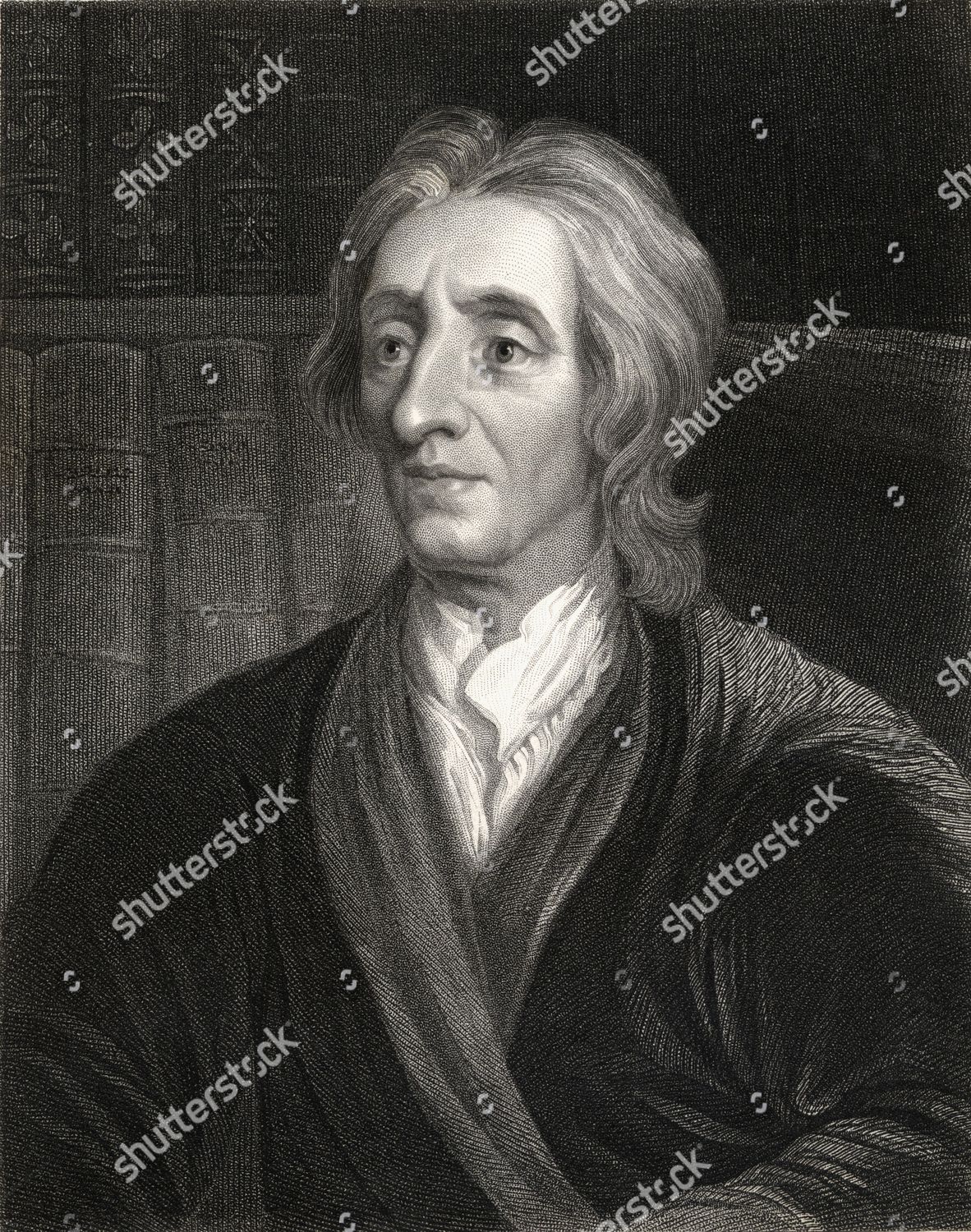 John Locke 16321704 English Philosopher Who Editorial Stock Photo