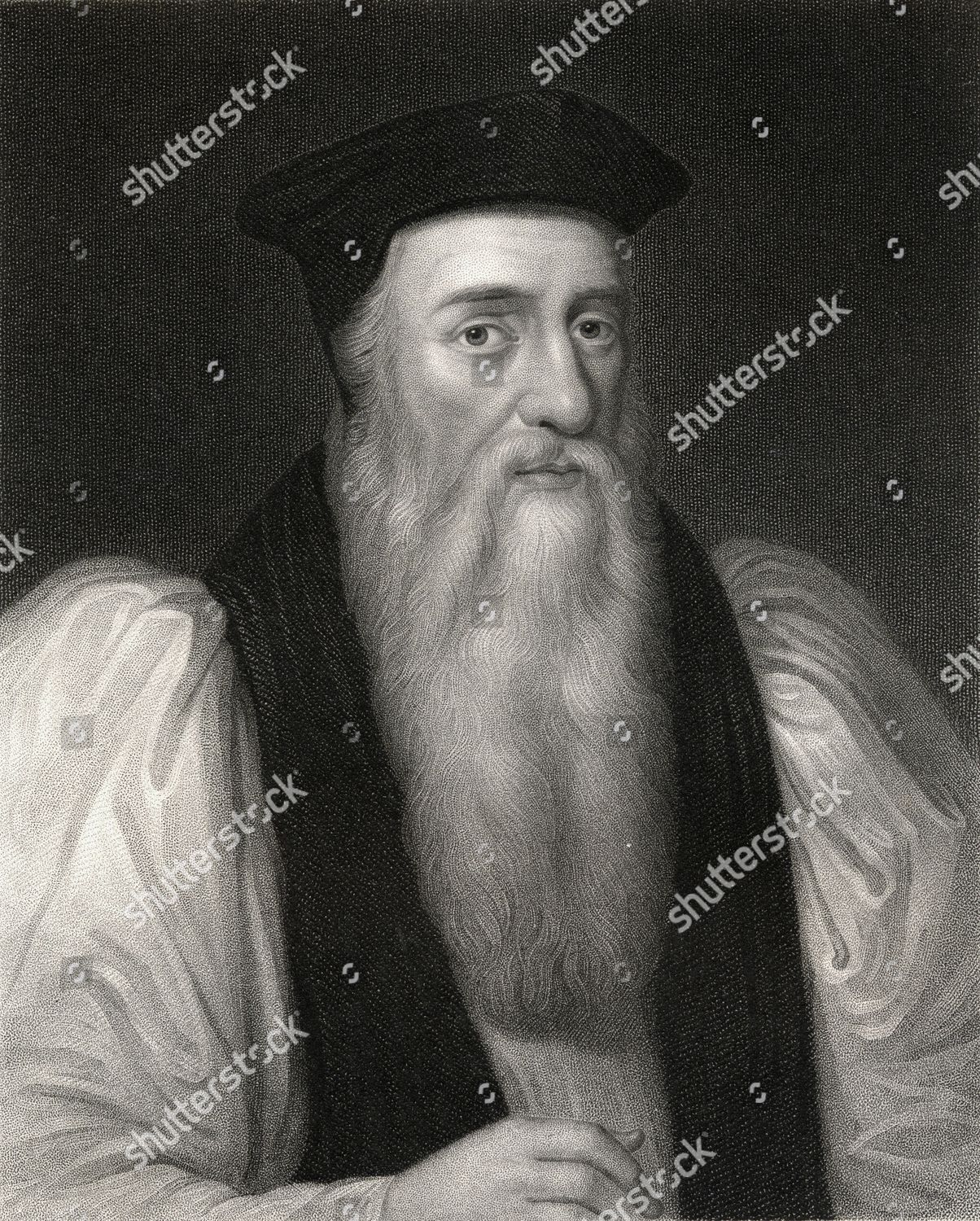Thomas Cranmer 14891556 First Protestant Archbishop Editorial Stock ...