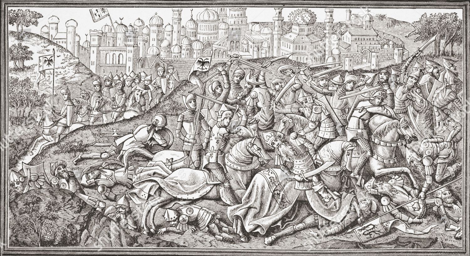 Conquest Jerusalem By Charlemagne Carolus Magnus Editorial Stock Photo Stock Image Shutterstock