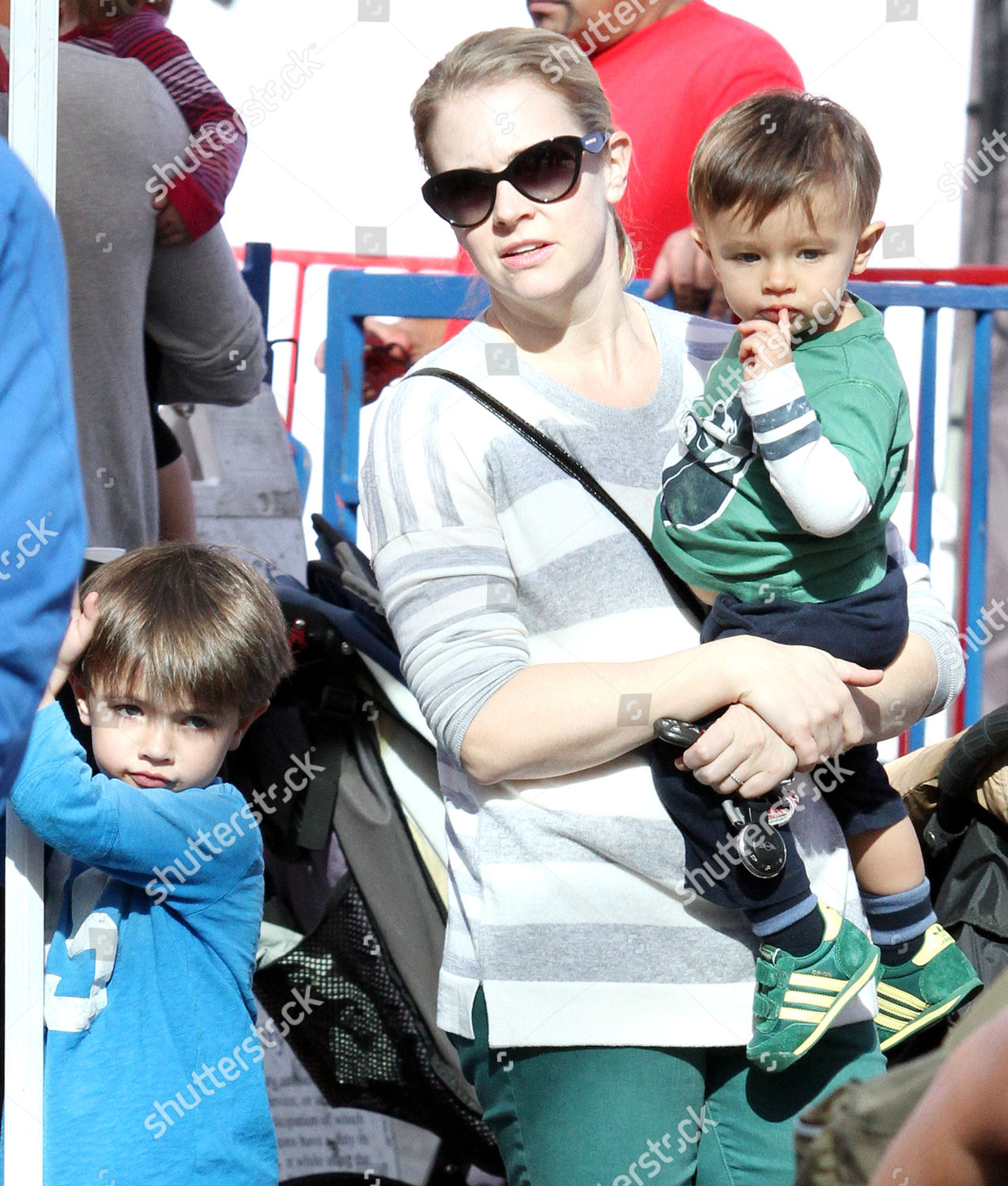 Melissa Joan Hart Son Tucker Mcfadden Editorial Stock Photo Stock