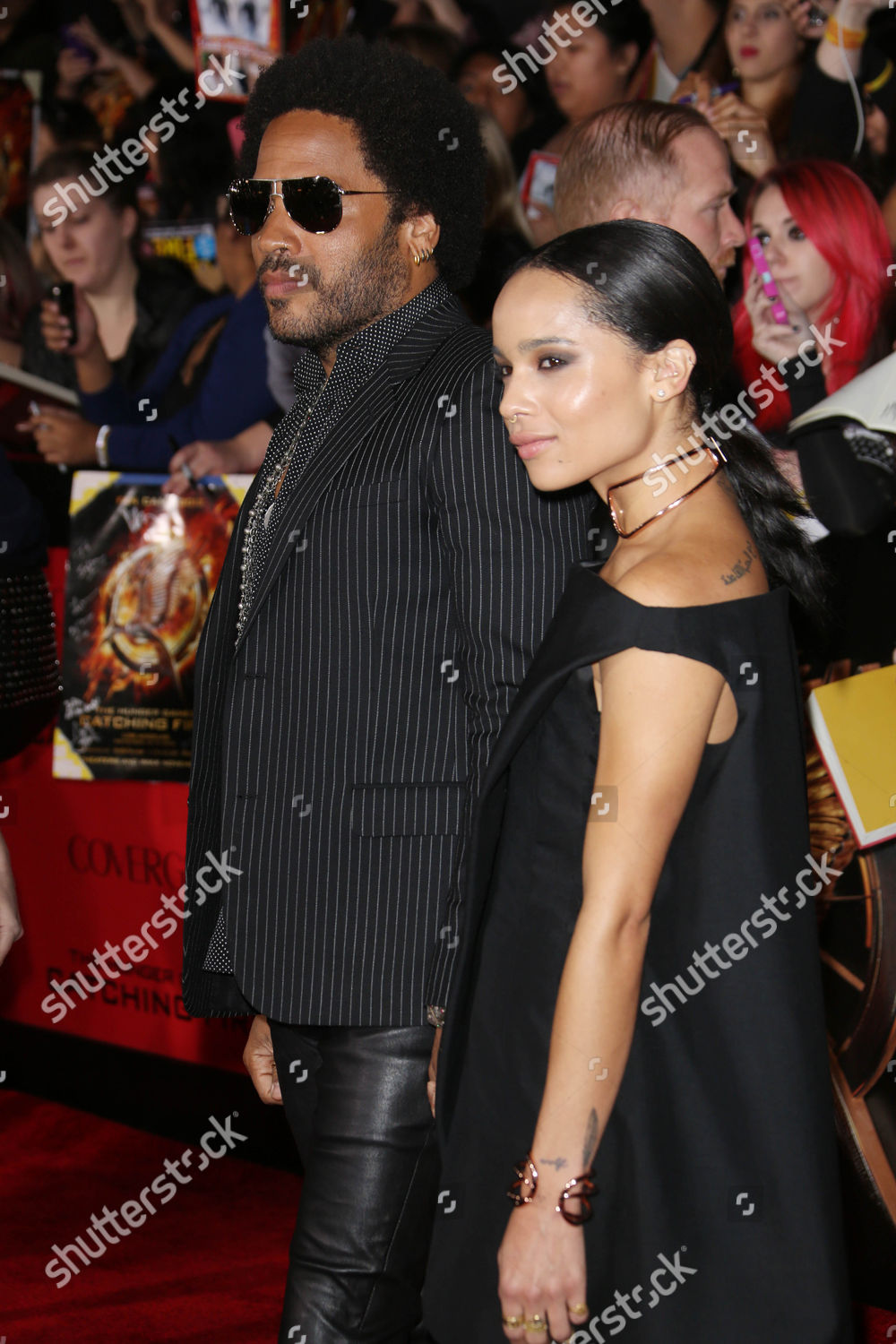 Lenny Kravitz Daughter Zoe Kravitz Editorial Stock Photo - Stock Image