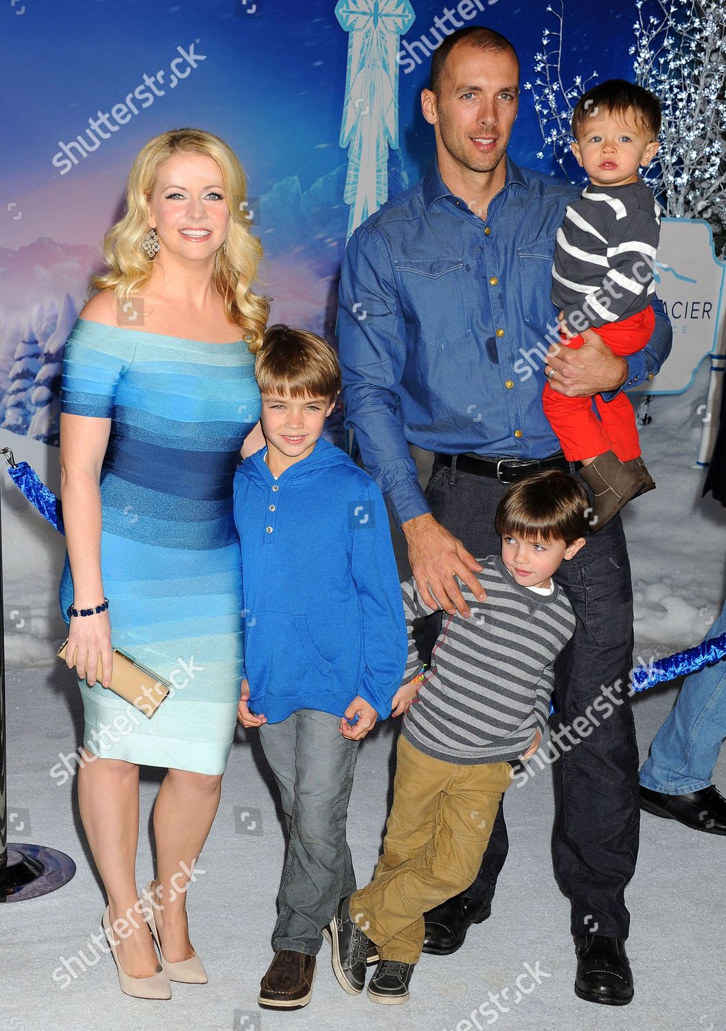 Melissa Joan Hart Mark Wilkerson Sons Editorial Stock Photo Stock