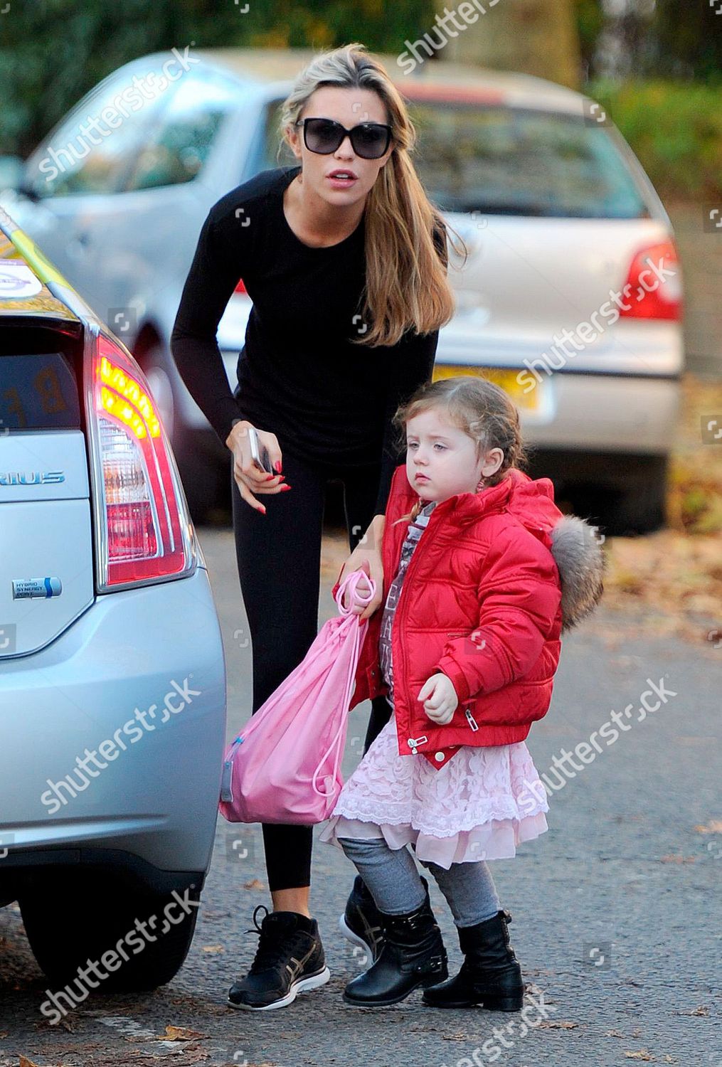 Abigail Clancy Daughter Sophia Ruby Editorial Stock Photo - Stock Image ...