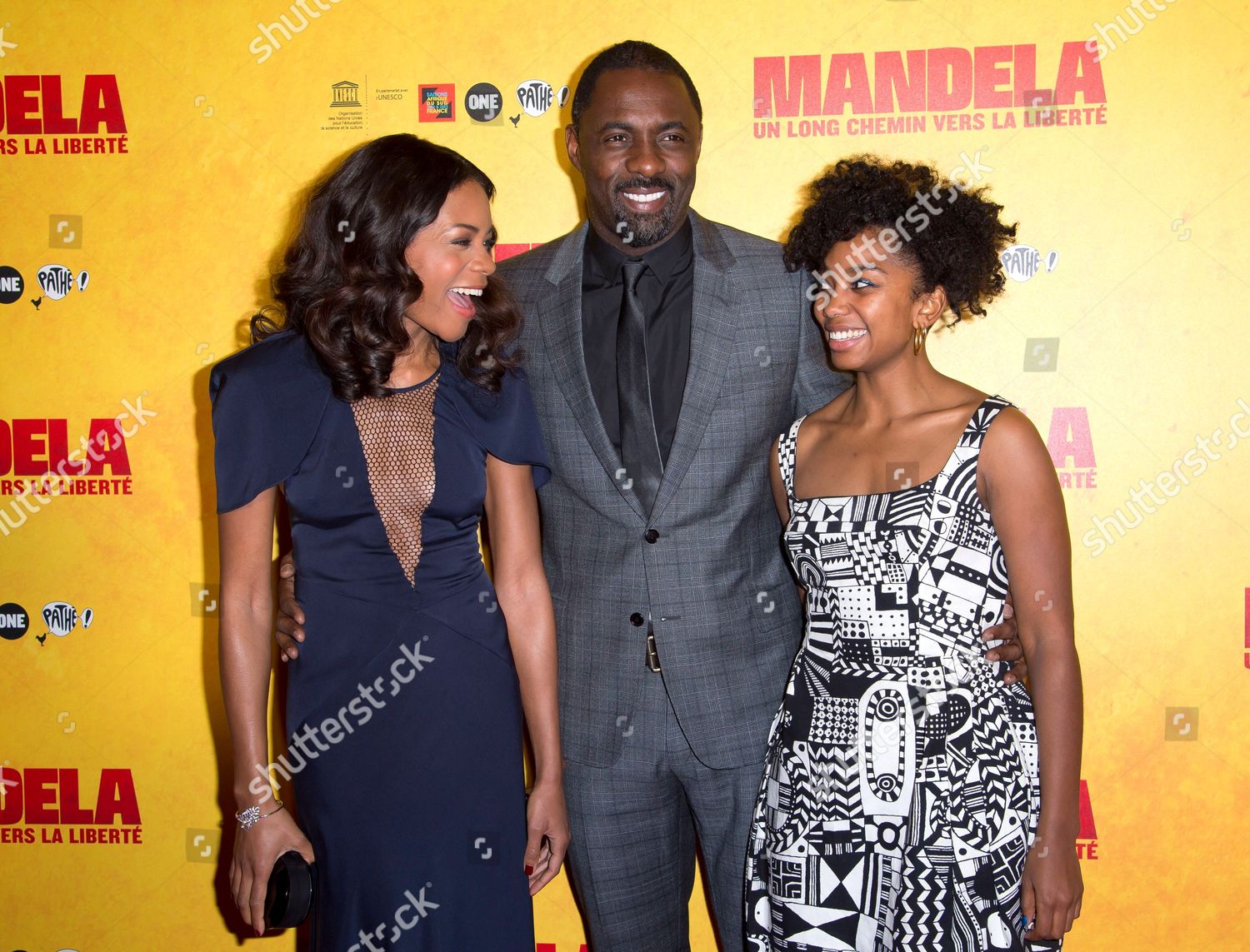 Naomie Harris Idris Elba Lindiwe Matshikiza Editorial Stock Photo ...