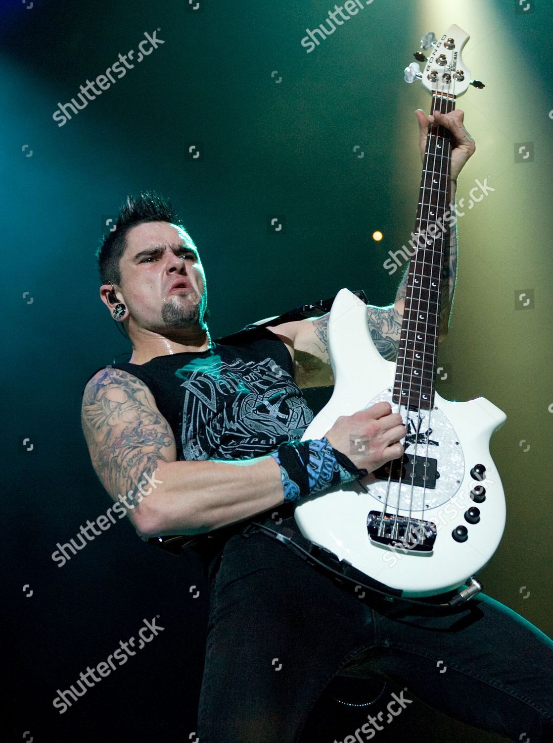 Bullet My Valentine Bass Guitarist Jason James のエディトリアルストック写真 ストック画像 Shutterstock