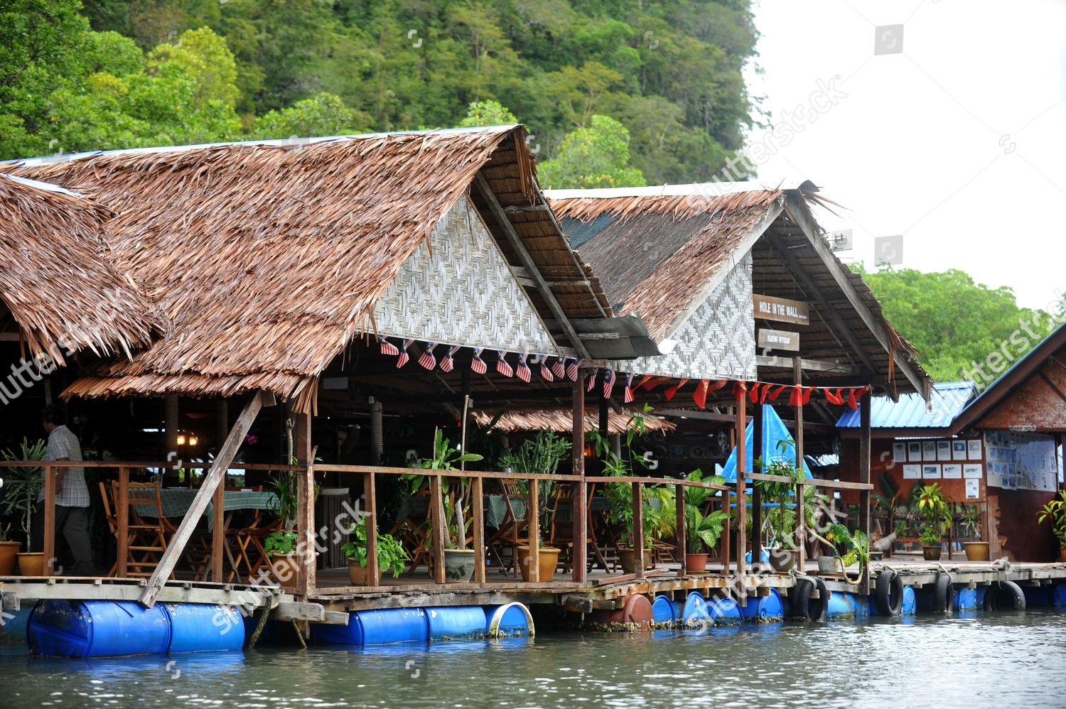 Floating Restaurant Langkawi Malaysia Editorial Stock Photo Stock
