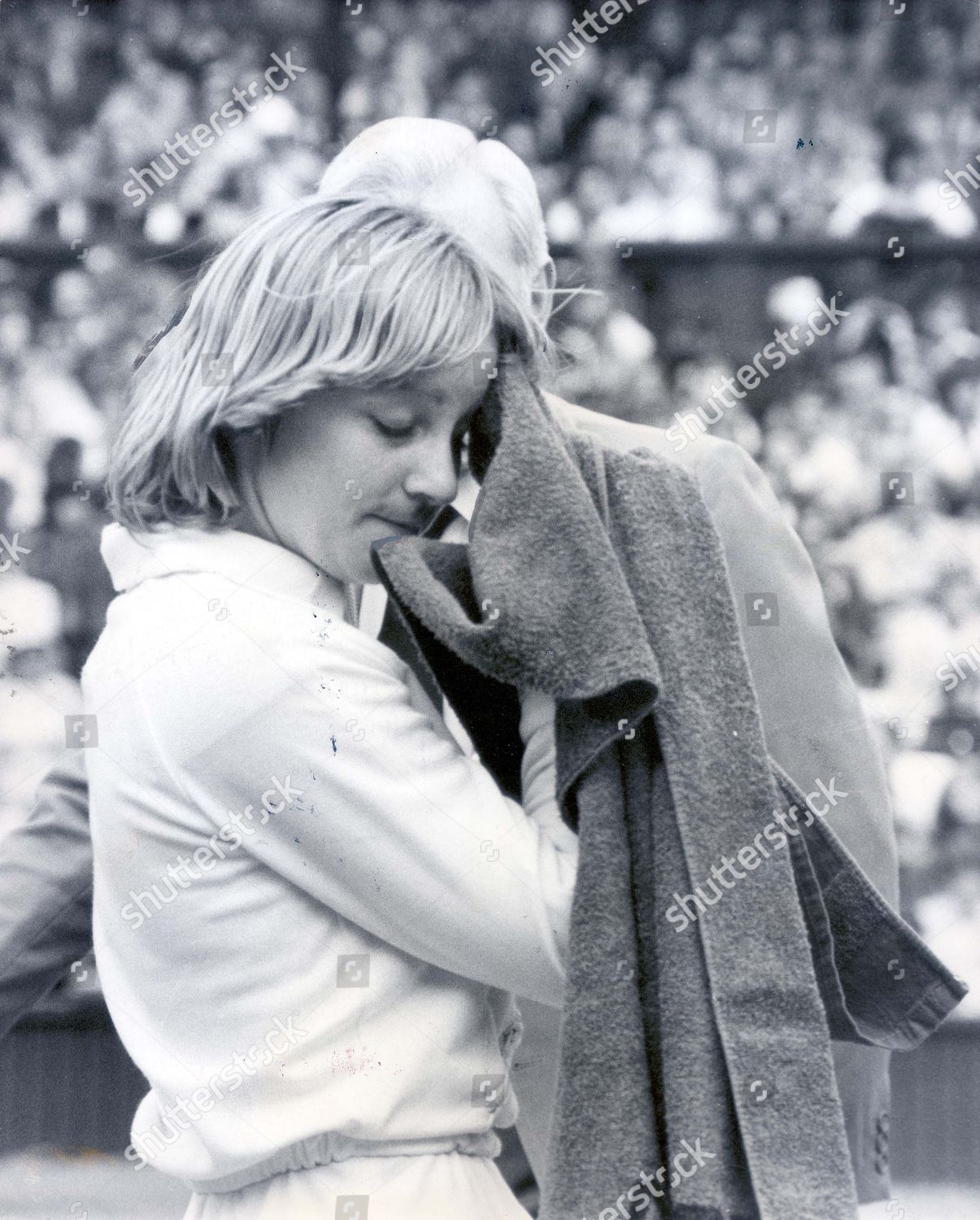 Photo de presse vintage Tennis, Wimbledon, Navratilova, 1978