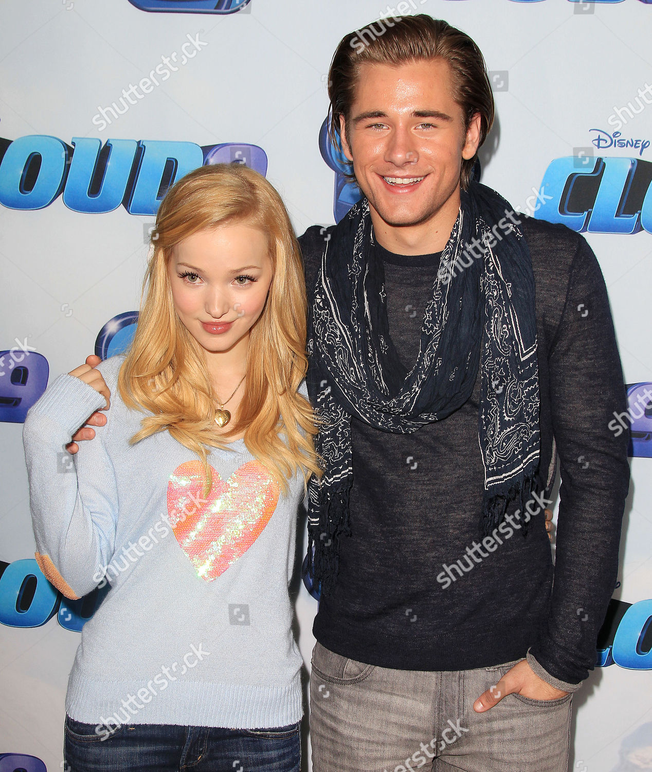 Dove Cameron Luke Benward Editorial Stock Photo - Stock Image