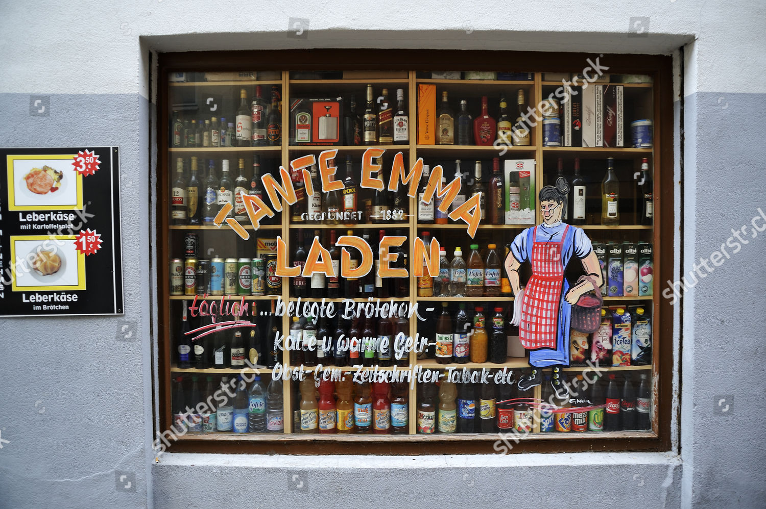 Shop Window Tante Emma Laden German Editorial Stock Photo Stock Image Shop Window Tante Emma Laden German Editorial Stock Photo Stock Image