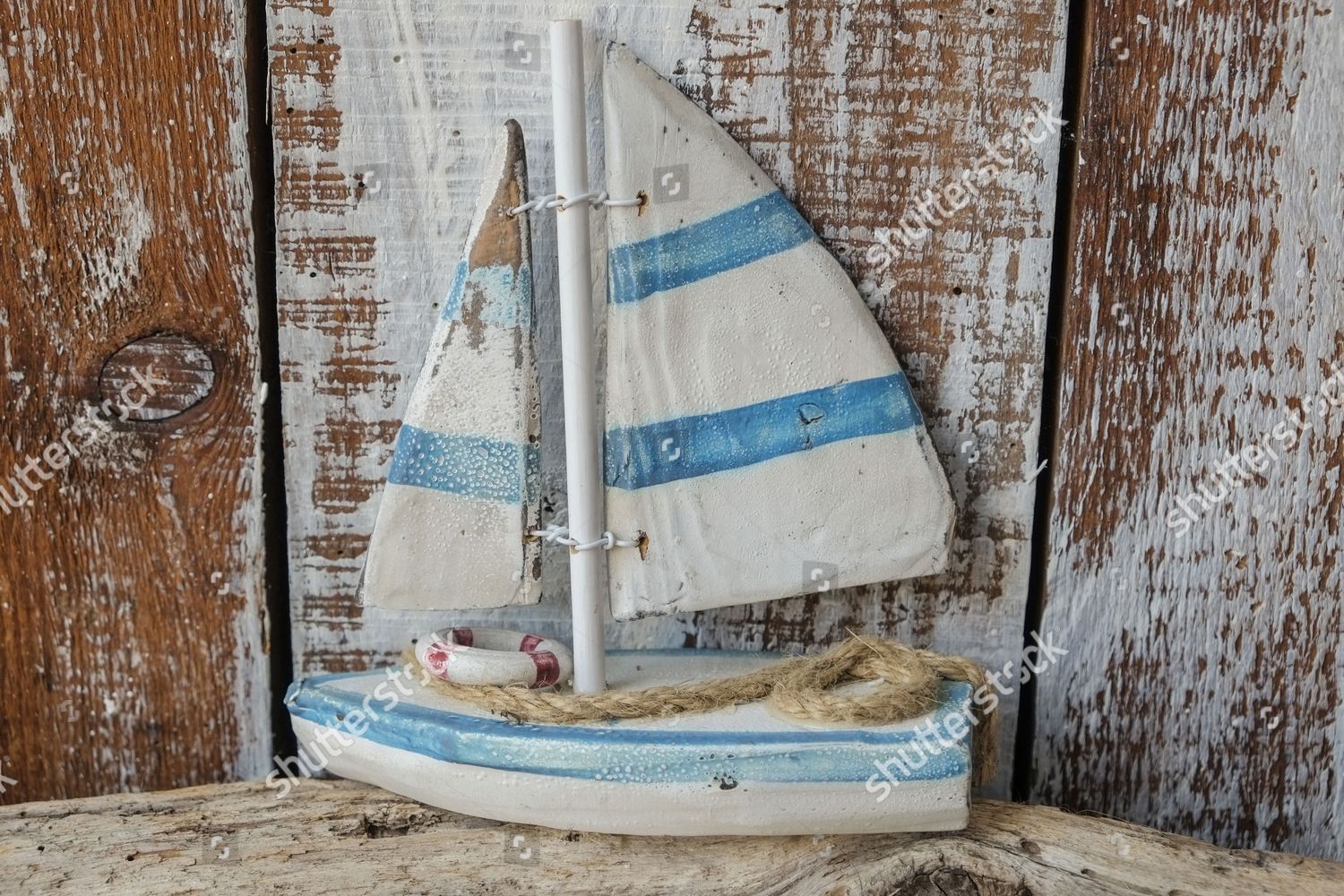 wood sailboat model