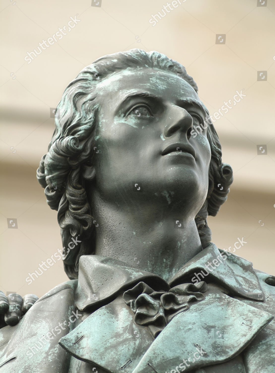 Goetheschiller Monument Sculpture Schiller Editorial Stock Photo ...