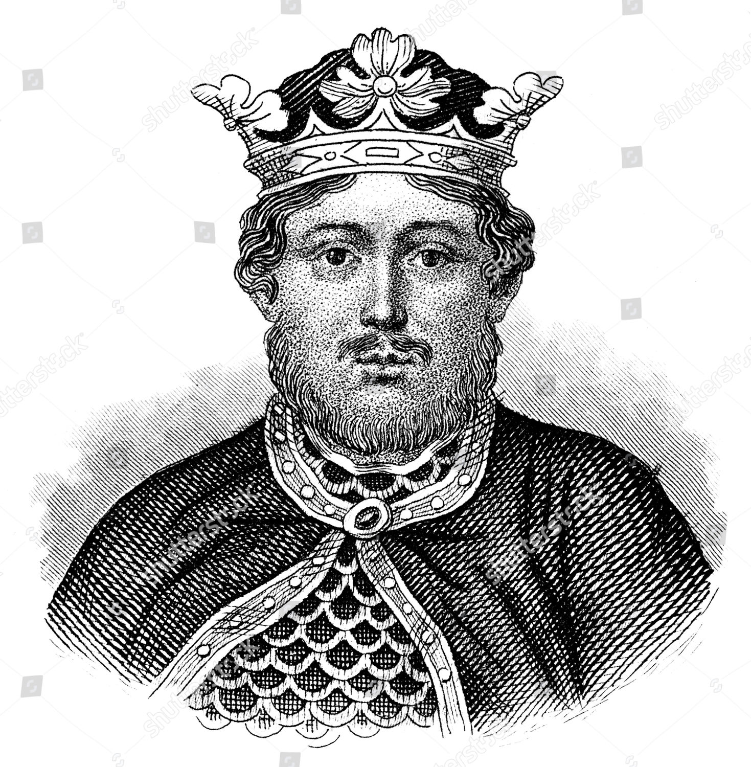 Portrait Richard Richard Lionheart 11571199 King Editorial Stock Photo ...