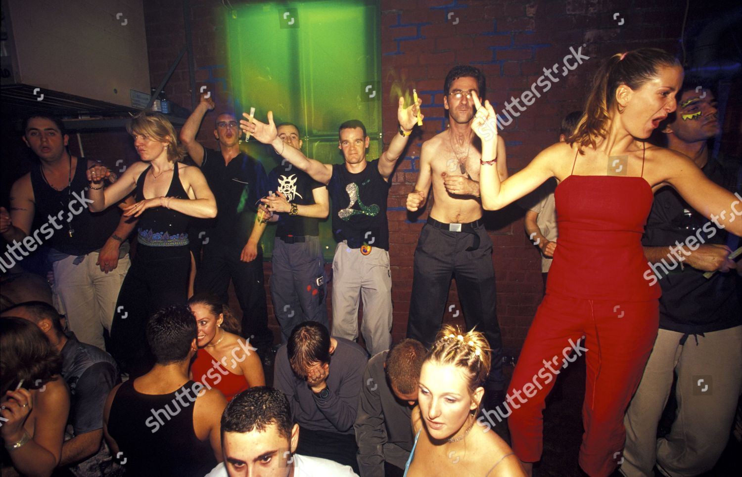 Crowd People Dance Night Club Cream Editorial Stock Photo - Stock Image |  Shutterstock