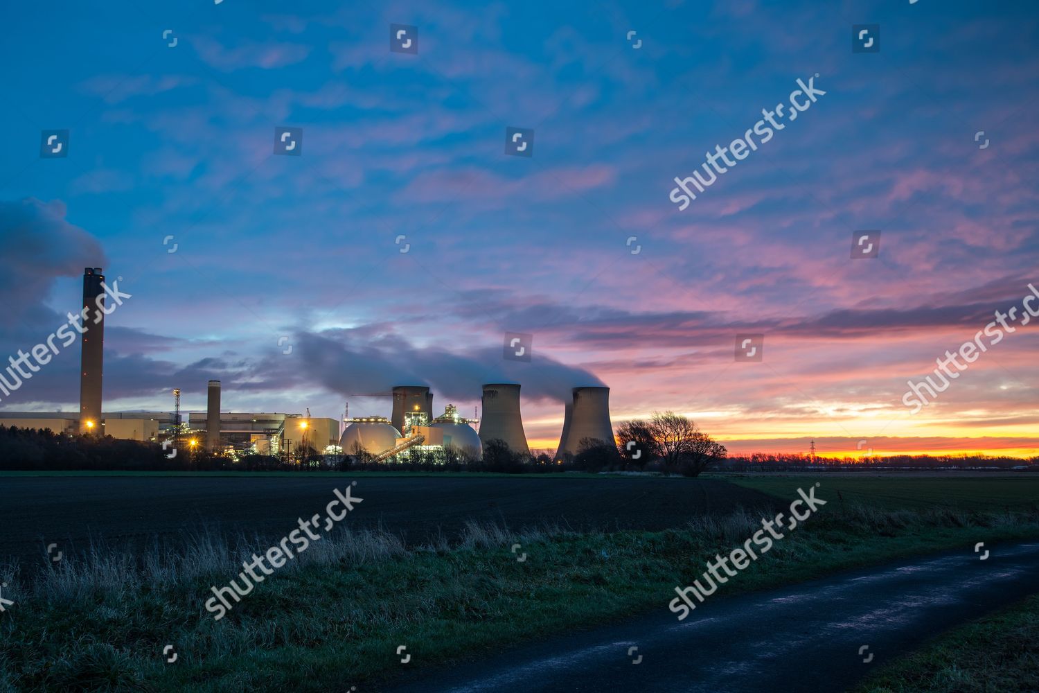 Drax Power Station Drax Selby North Editorial Stock Photo - Stock Image ...