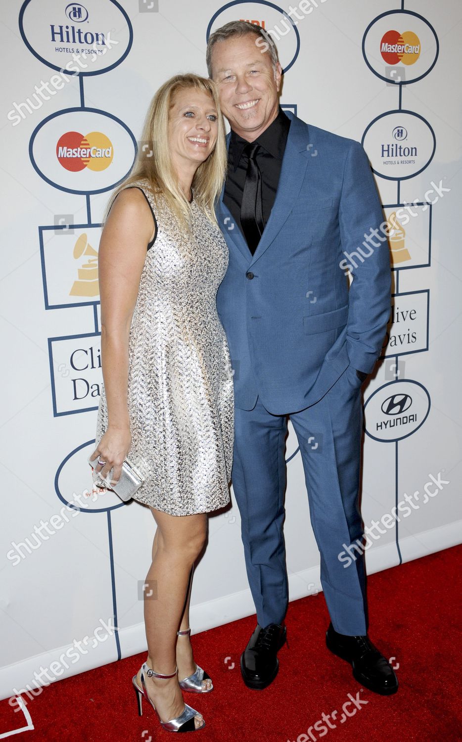 James Hetfield Wife Francesca Hetfield Editorial Stock Photo Stock Image Shutterstock