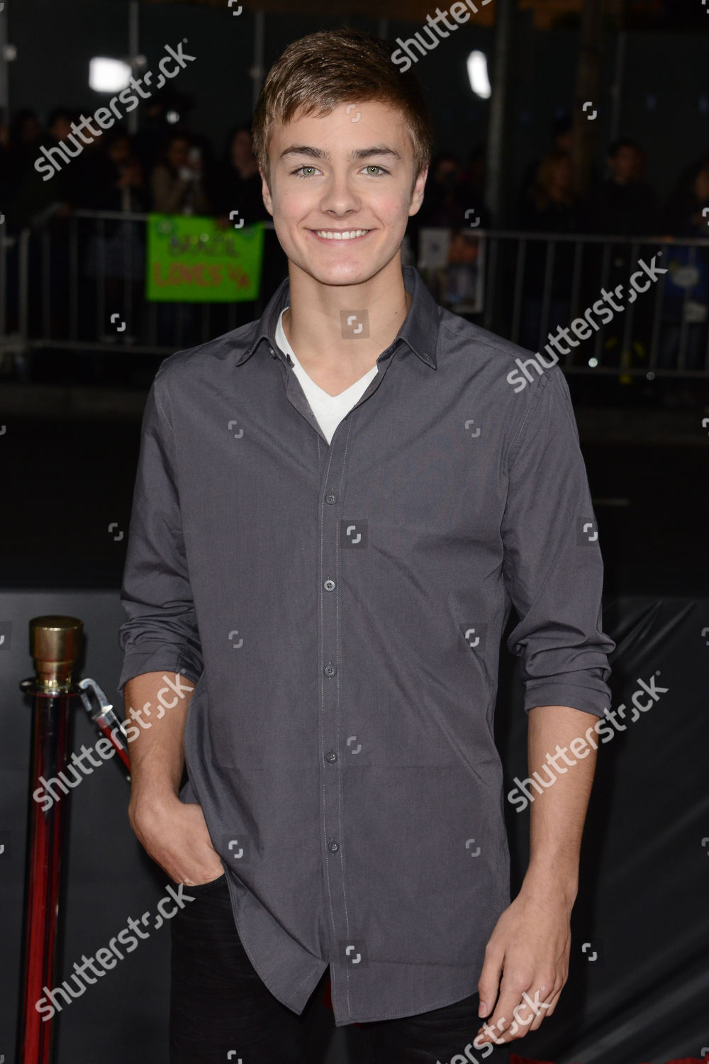 Peyton Meyer Editorial Stock Photo - Stock Image 