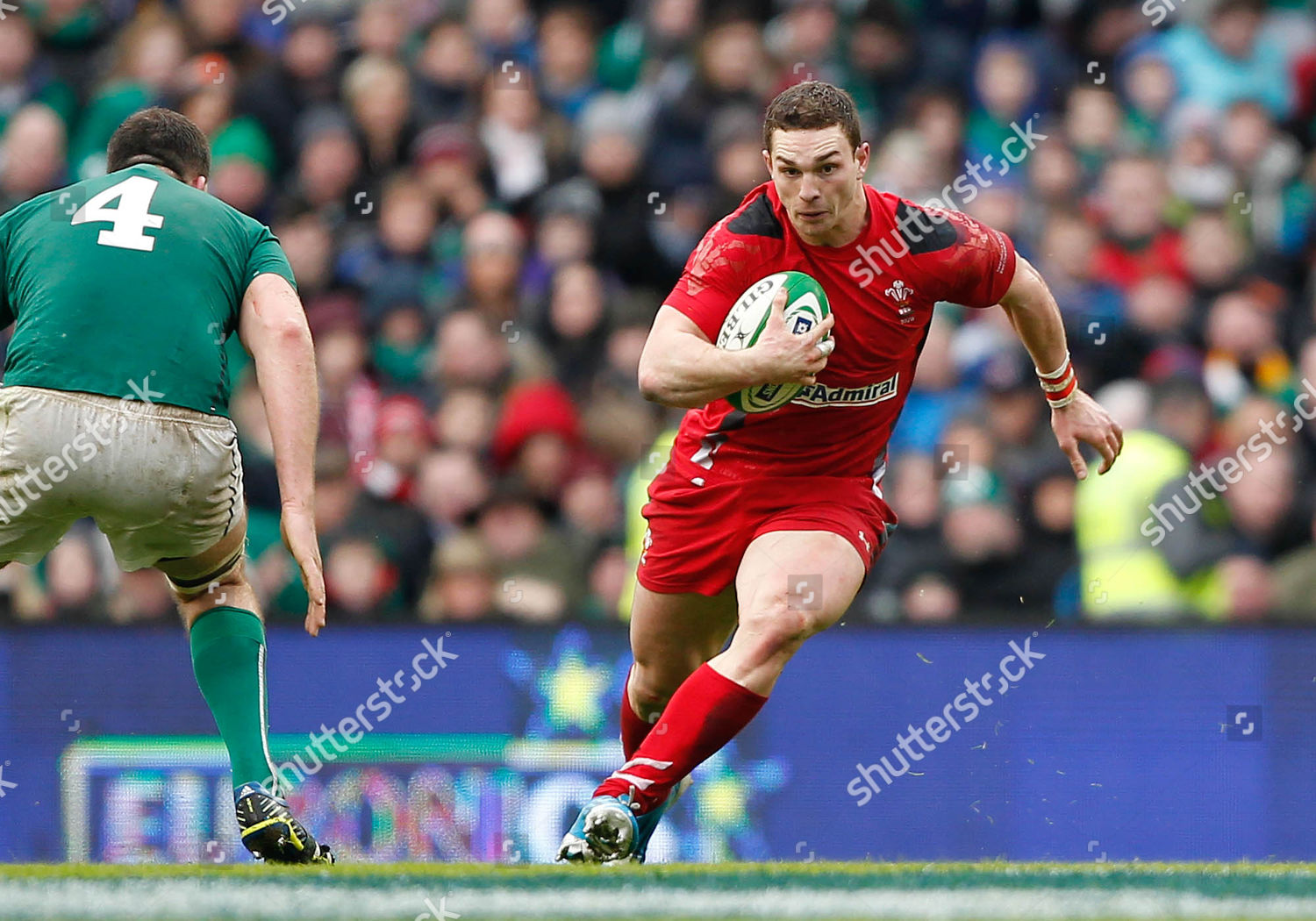 George North Wales Editorial Stock Photo - Stock Image | Shutterstock