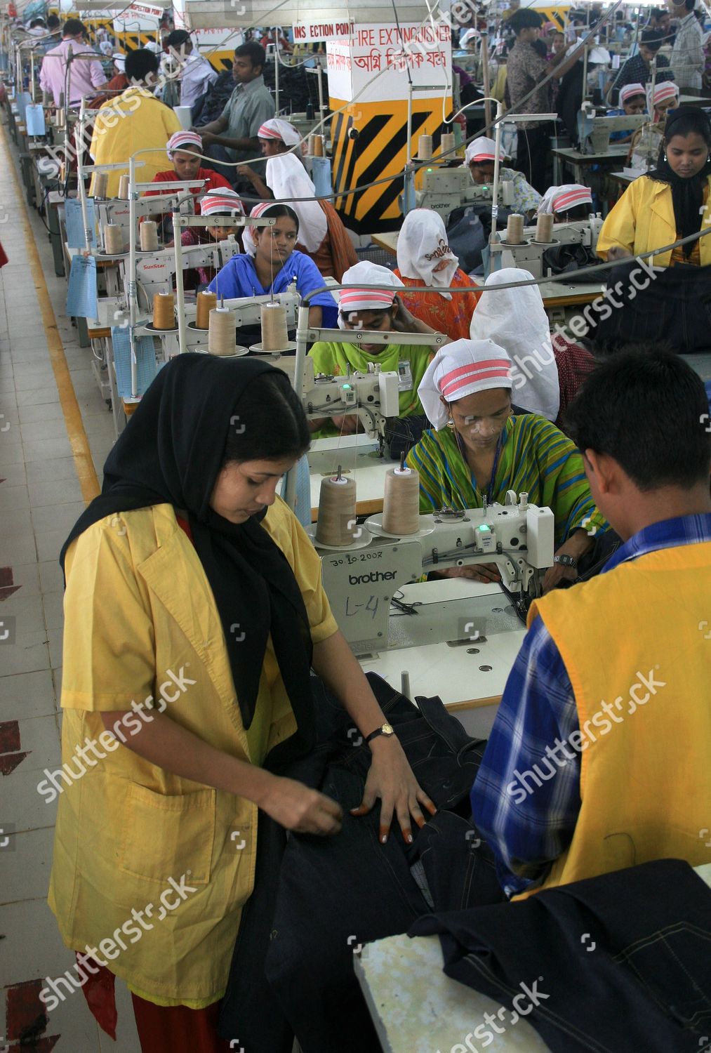 Inside View Readymade Garment Factory Dhaka Editorial Stock Photo Stock Image Shutterstock
