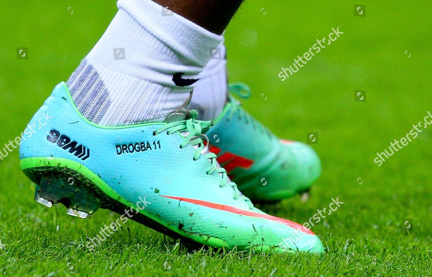 personalised Nike football boots Didier 