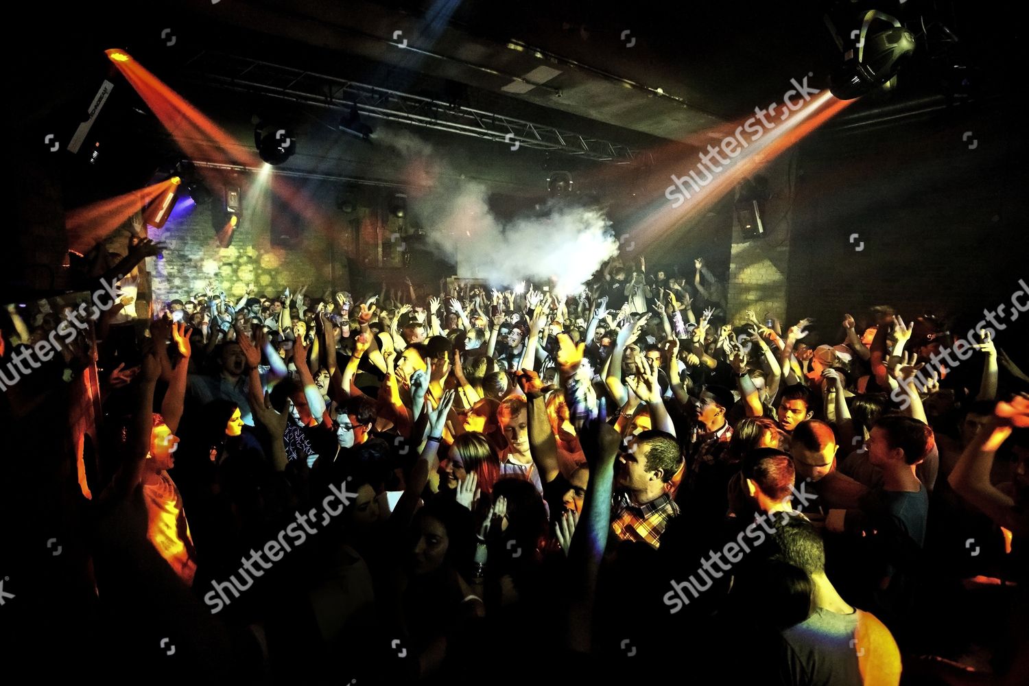 Crowd Fabric Nightclub Farringdon London Editorial Stock Photo - Stock ...