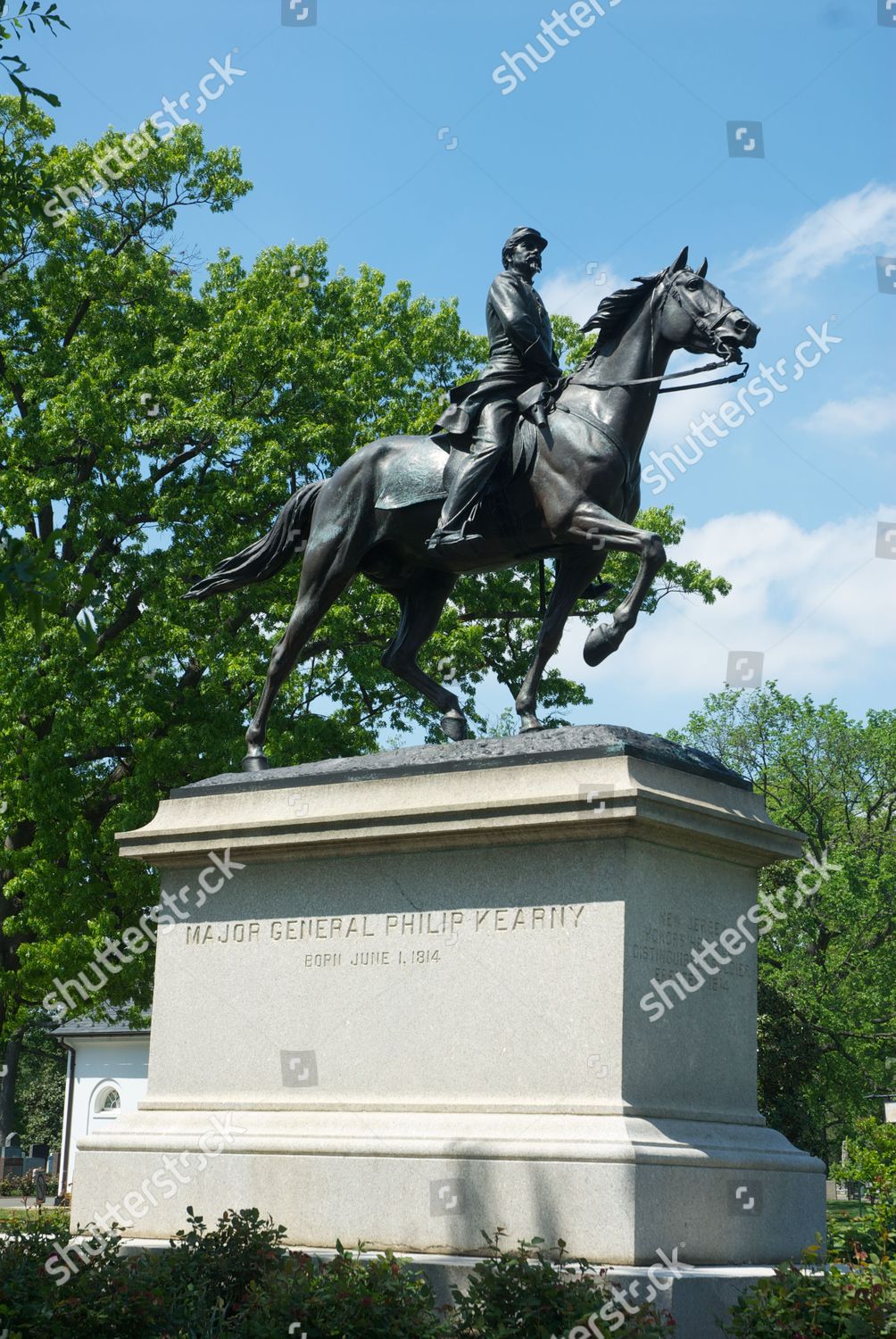 Tomb Major General Philip Kearny Editorial Stock Photo - Stock Image