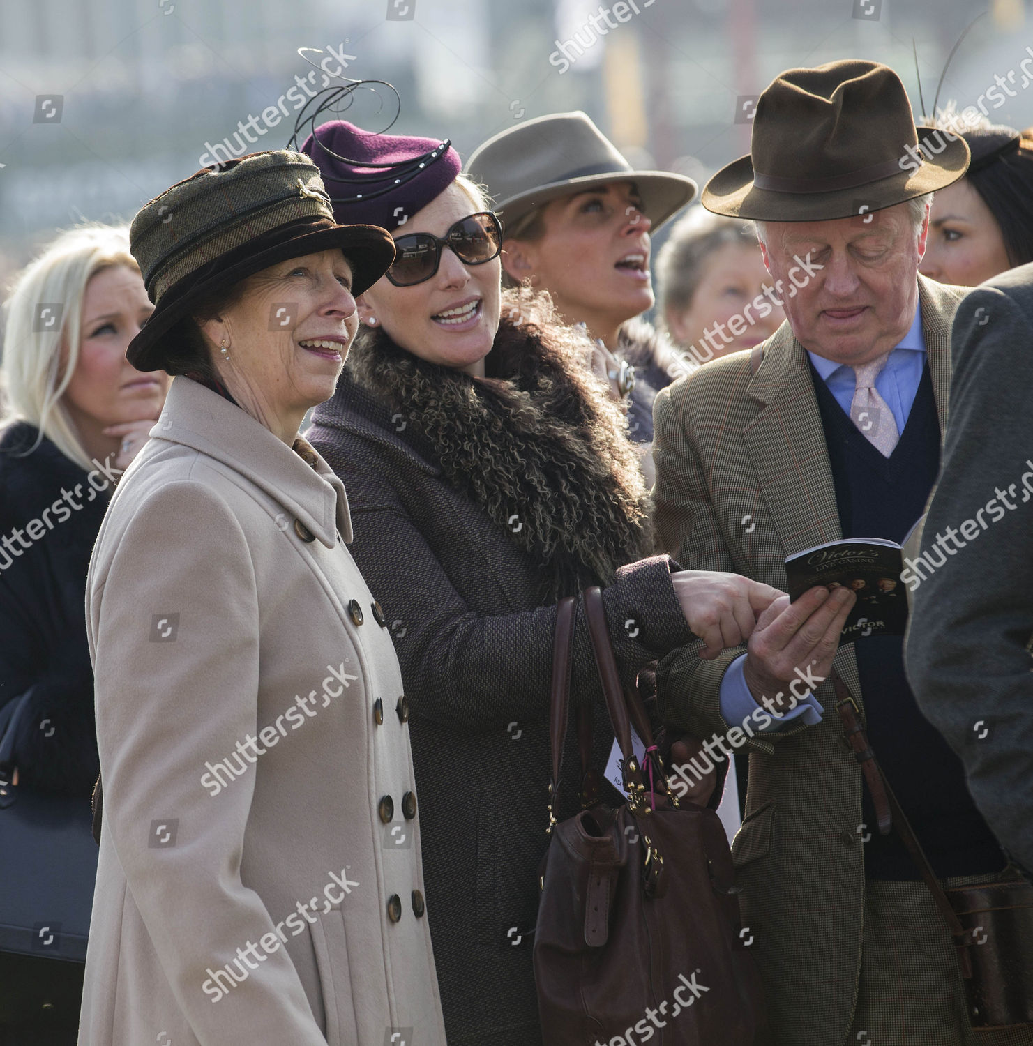 Princess Anne Daughter Zara Tindall Andrew Editorial Stock Photo ...