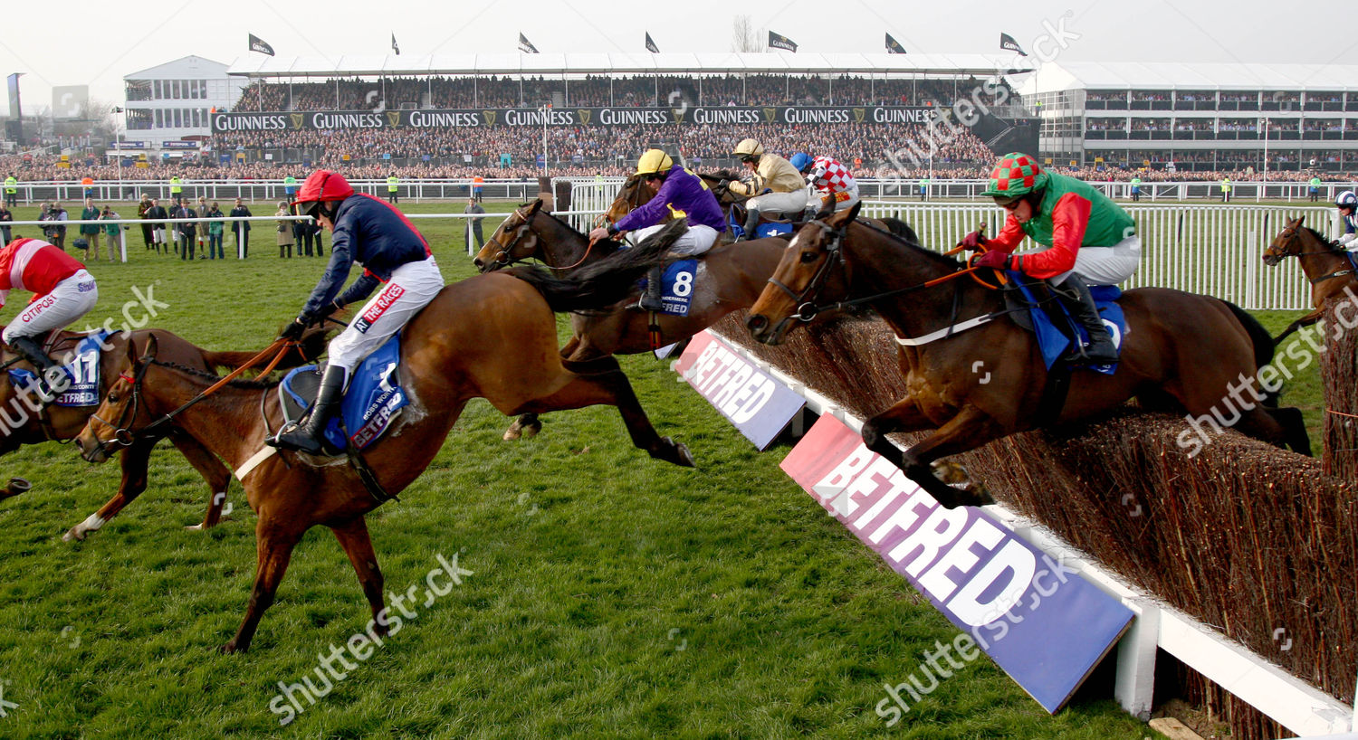 Lord Windermere Davy Russell Purple Winning Editorial Stock Photo