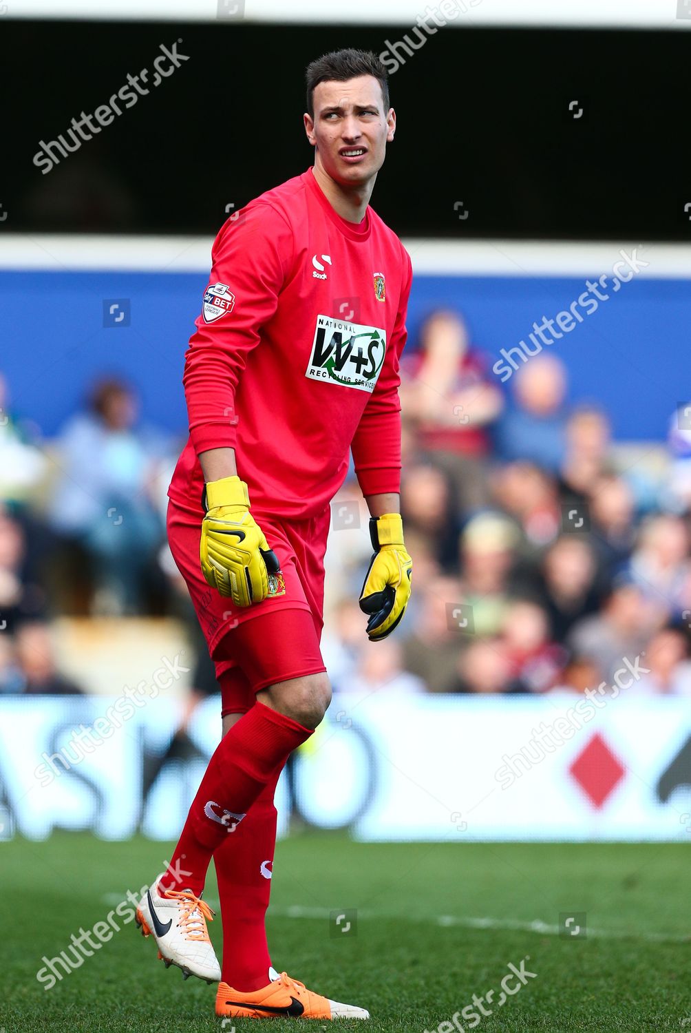 Marek Stech Yeovil Town Shows Look Editorial Stock Photo - Stock Image ...