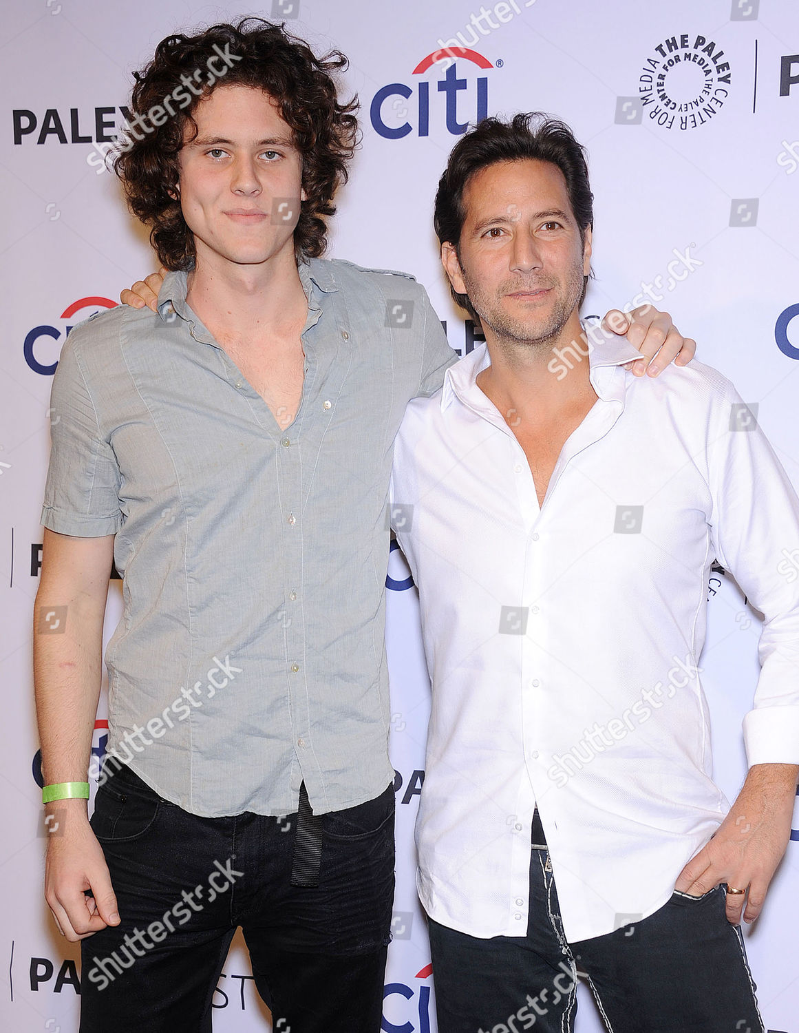 Henry Ian Cusick Son Eli Cusick Editorial Stock Photo - Stock Image ...