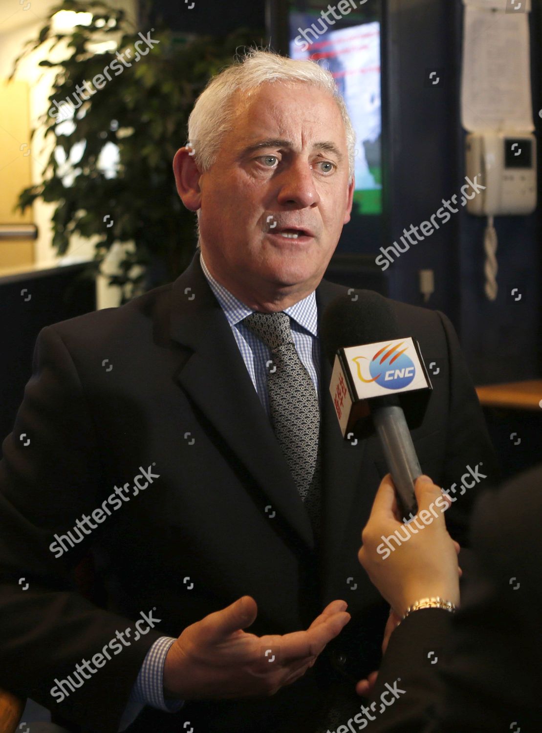 Vice President Inmarsat Chris Mclaughlin Editorial Stock Photo Stock
