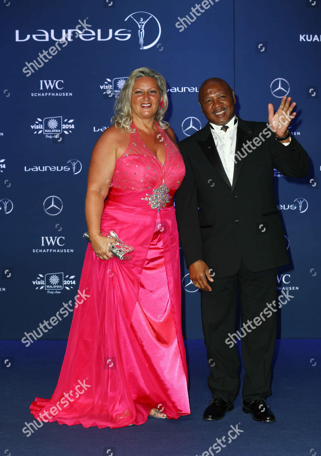 Kay Guarrera Marvin Hagler Editorial Stock Photo - Stock Image