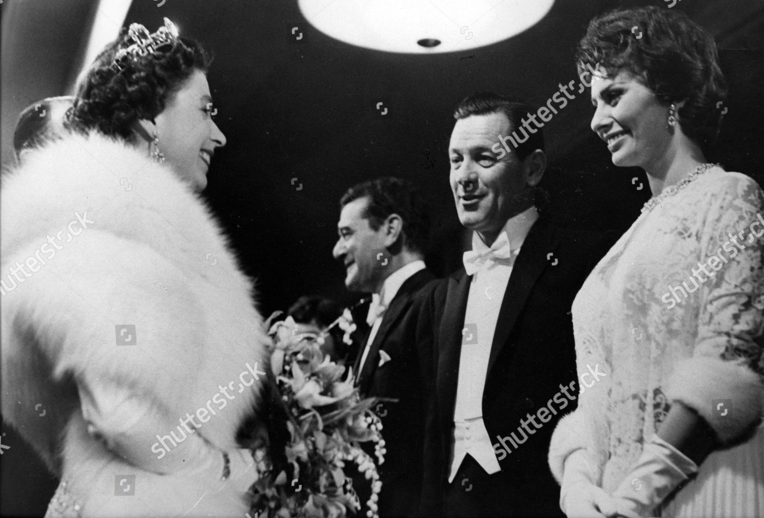 Queen Elizabeth Ii Jack Hawkins William Editorial Stock Photo Stock