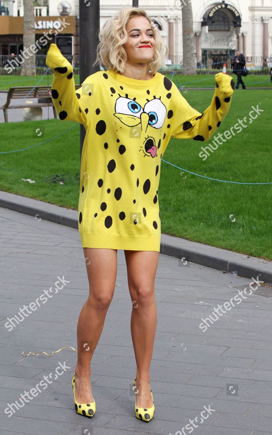 Rita Ora Dancing Editorial Stock Photo - Stock Image 