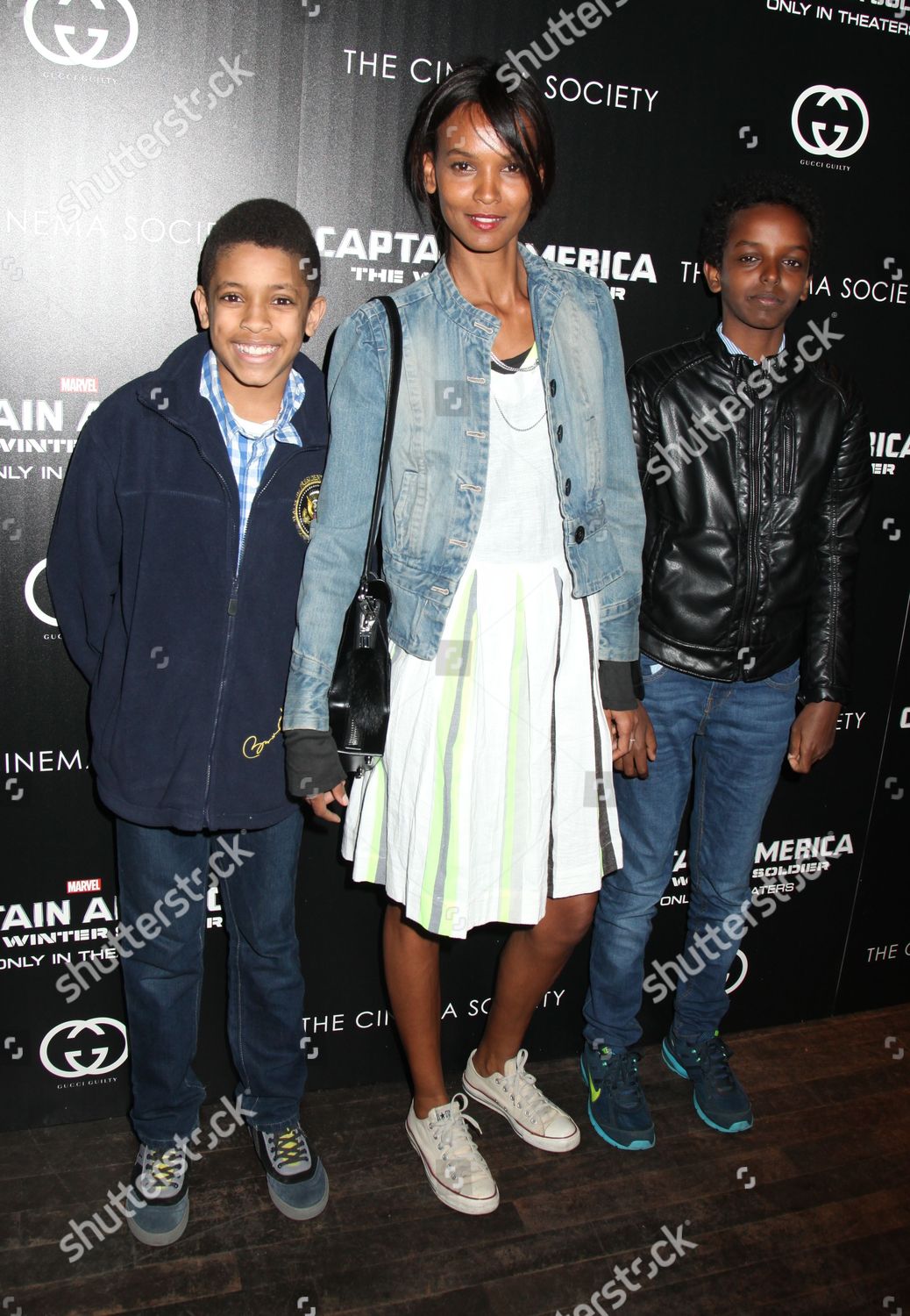 Raee Kebede Liya Kebede Suhul Kebede Editorial Stock Photo - Stock