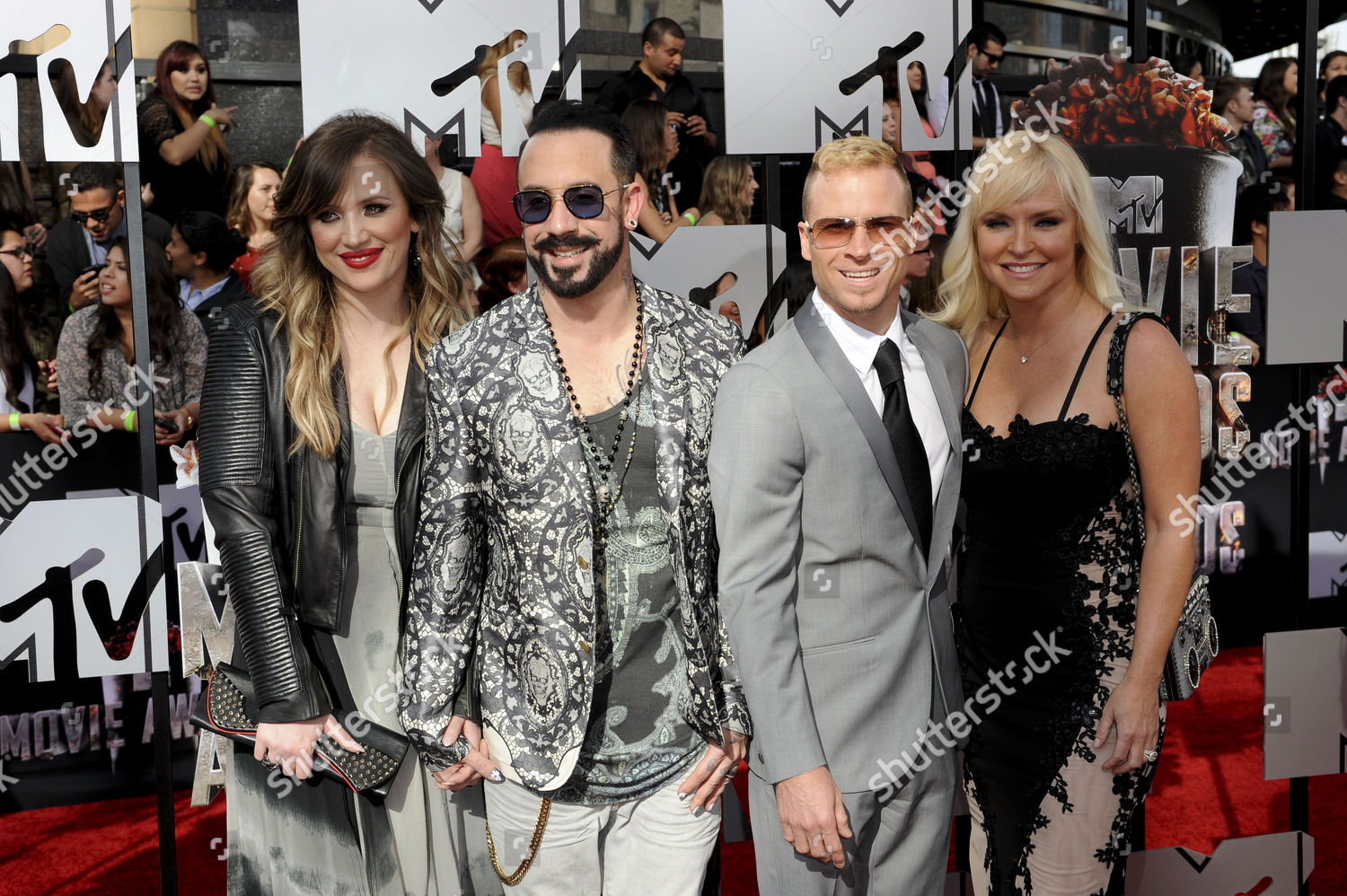 Aj Mclean Rochelle Deanna Karidis Brian Editorial Stock Photo - Stock