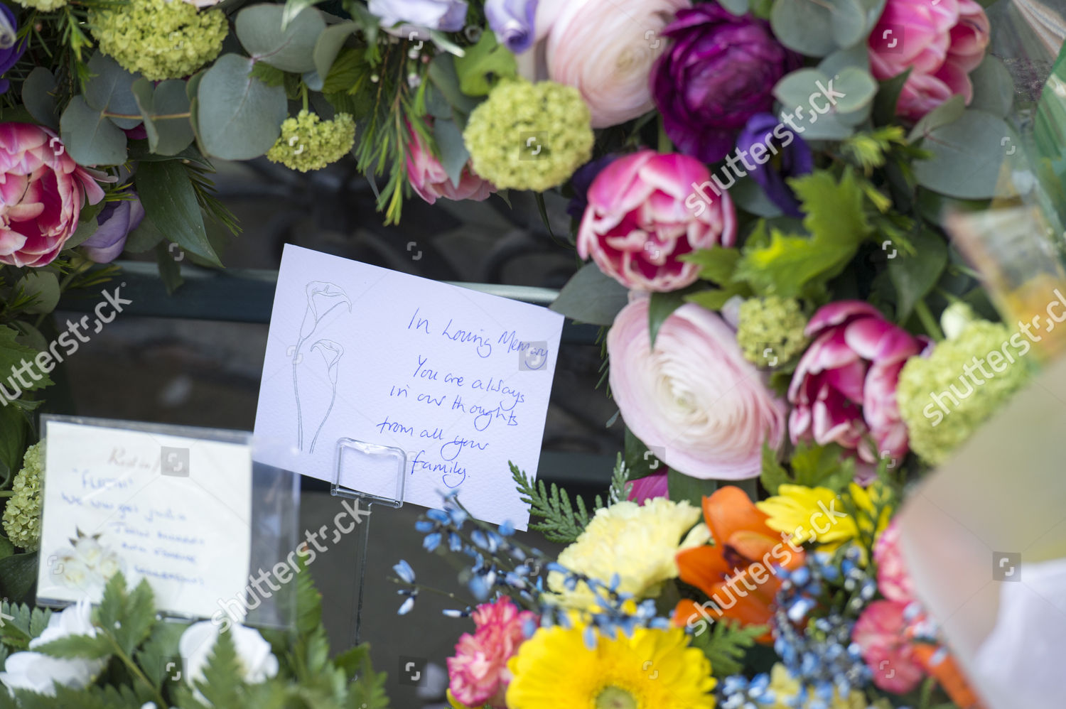 Floral Tribute Fletcher Family Editorial Stock Photo Stock Image Shutterstock