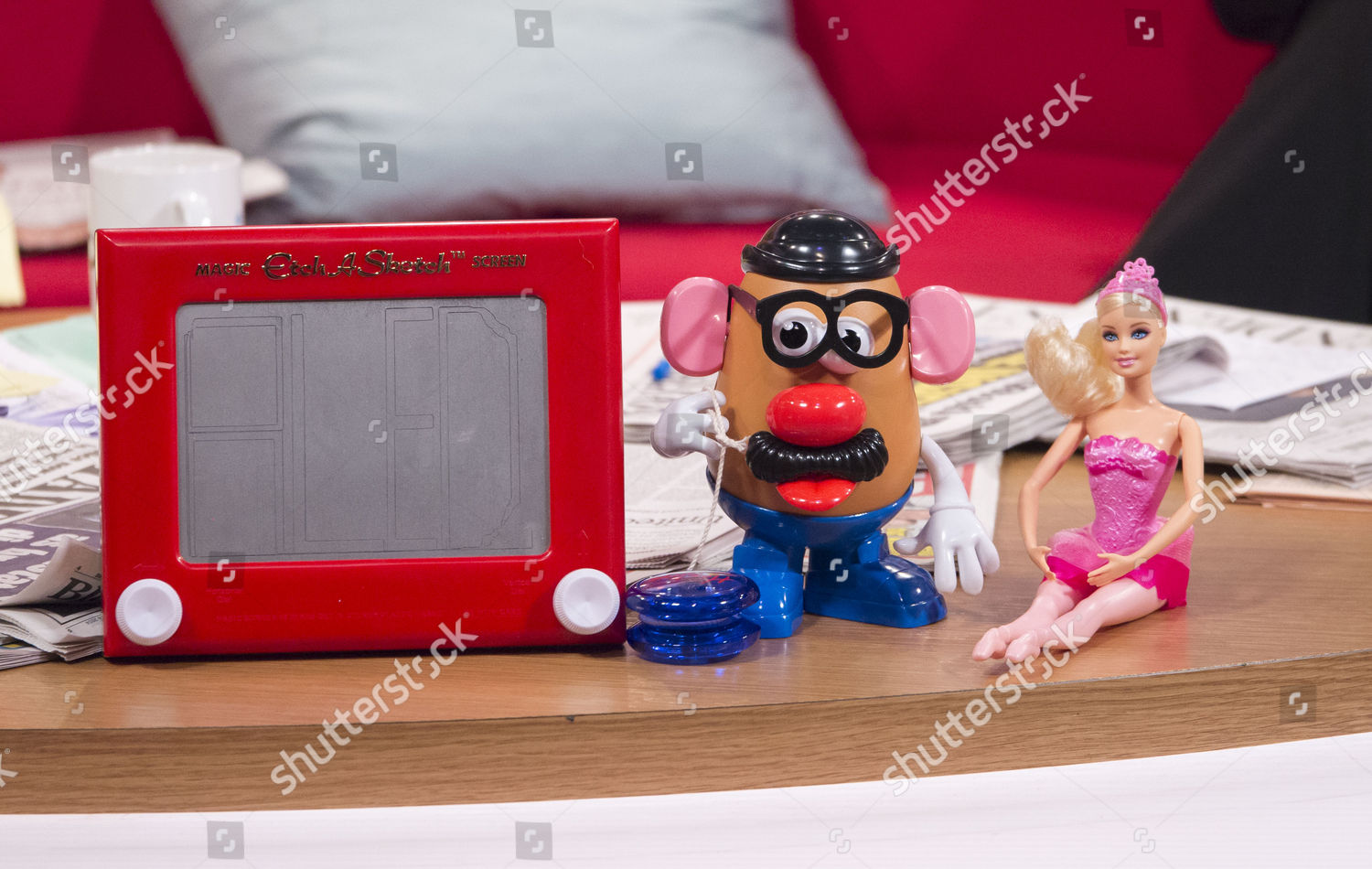 Etch Sketch Mr Potato Head Barbie Editorial Stock Photo Stock