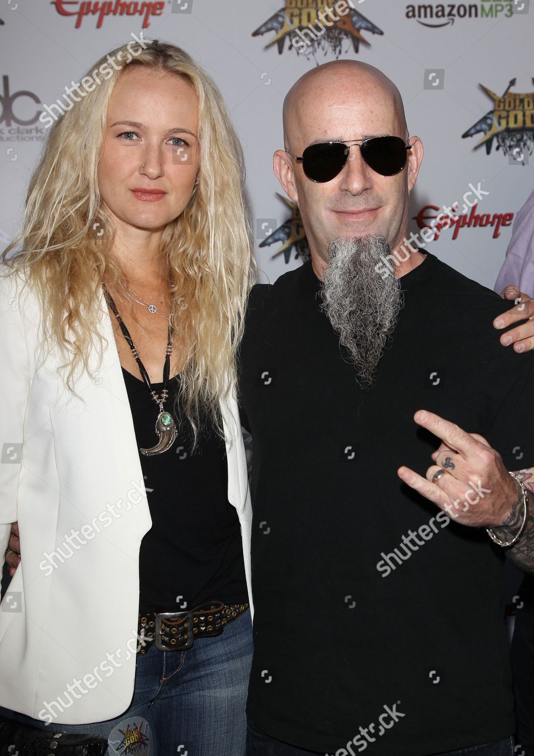 Scott Ian Rosenfeld Pearl Aday Editorial Stock Photo - Stock Image