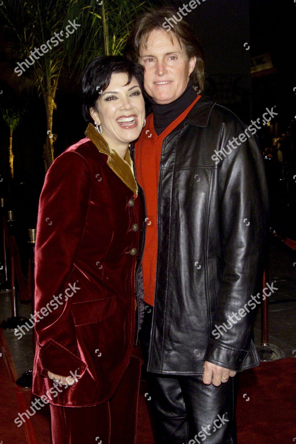 Bruce Jenner His Wife Kris Editorial Stock Photo - Stock Image
