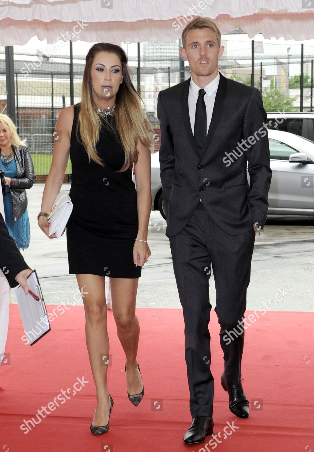 Darren Fletcher Hayley Grice Editorial Stock Photo - Stock Image