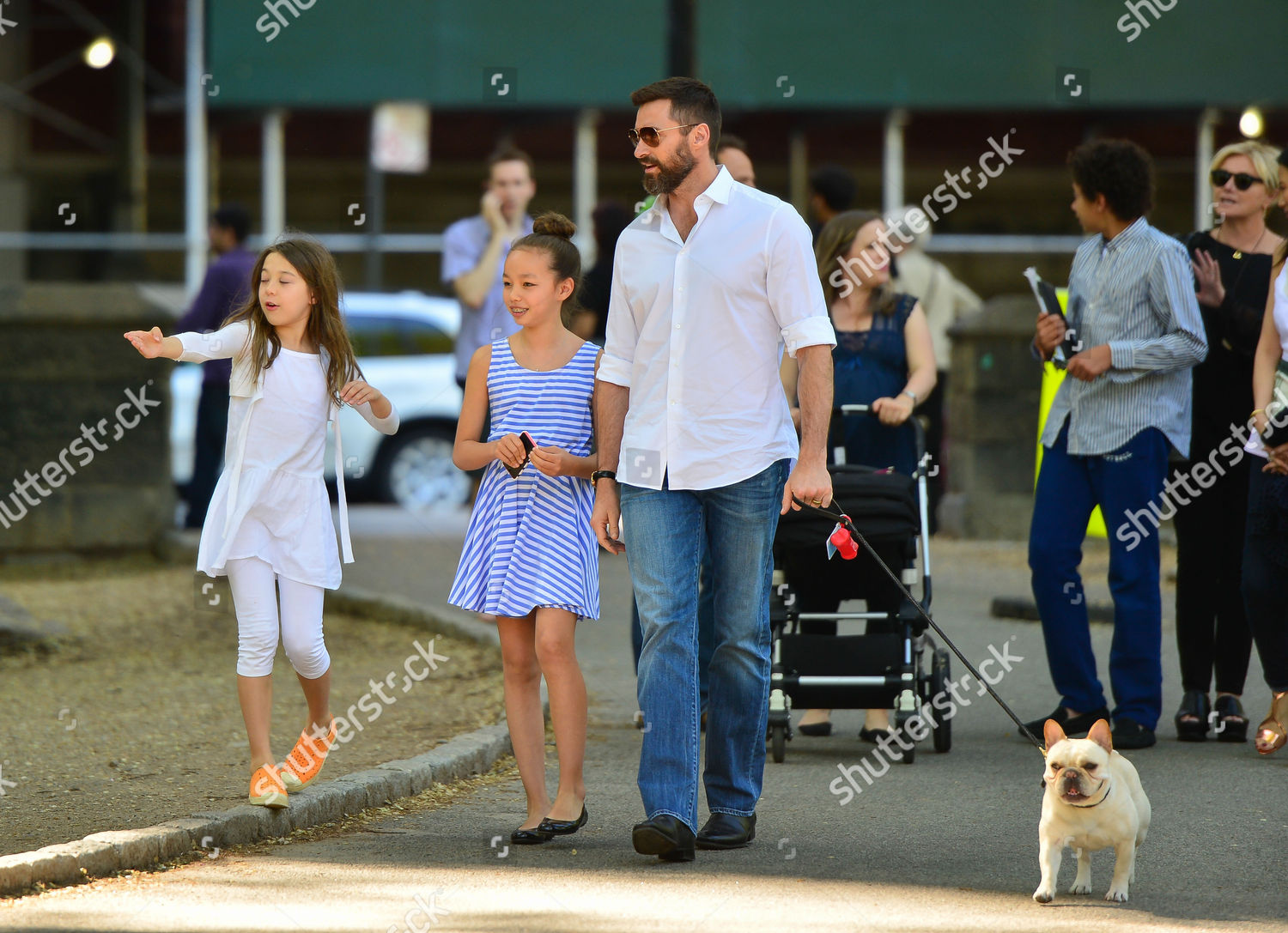 Ava Jackman Friend Hugh Jackman Oscar Maximilian Editorial Stock Photo Stock Image Shutterstock