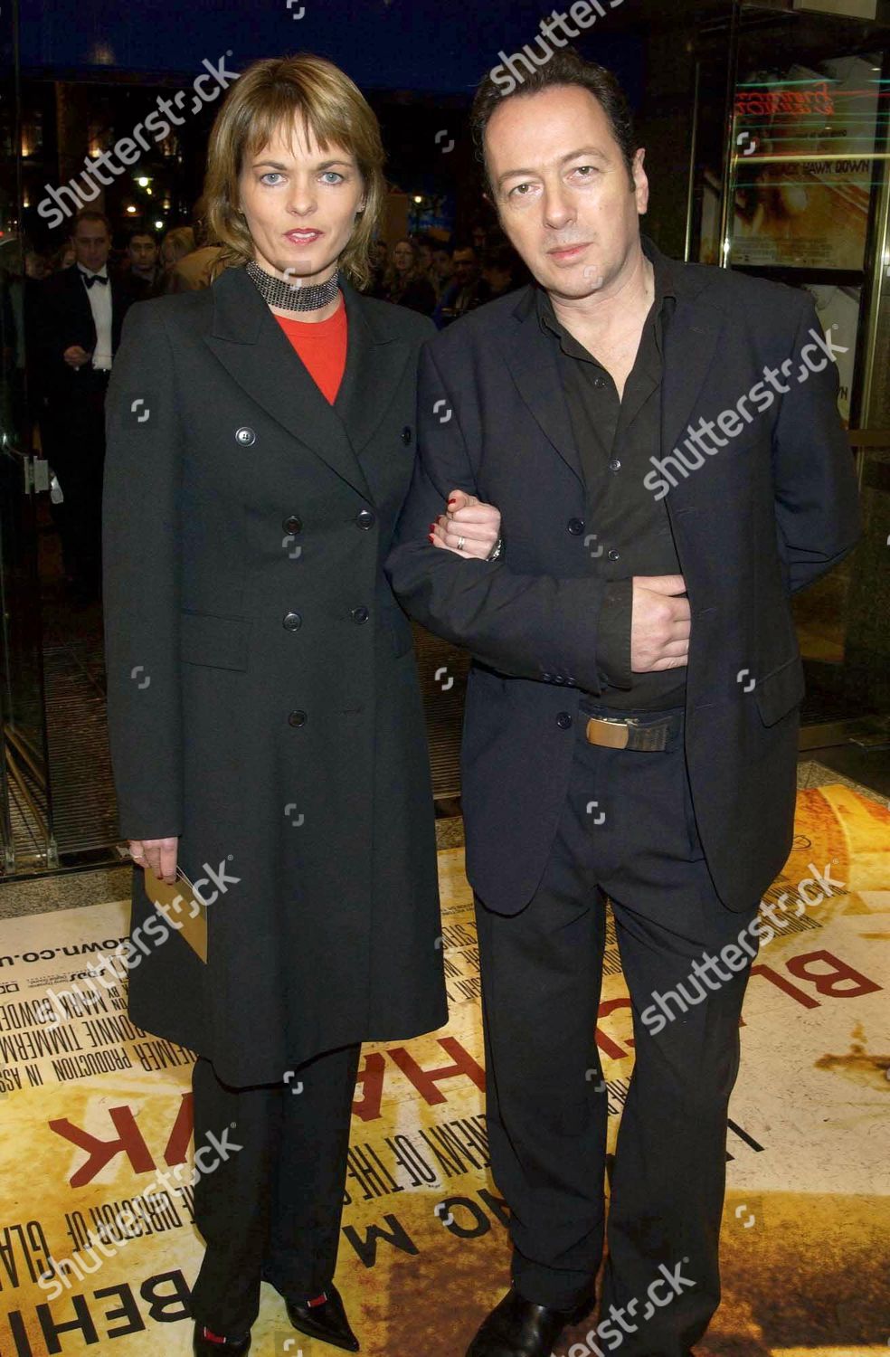 Joe Strummer Wife Editorial Stock Photo - Stock Image 