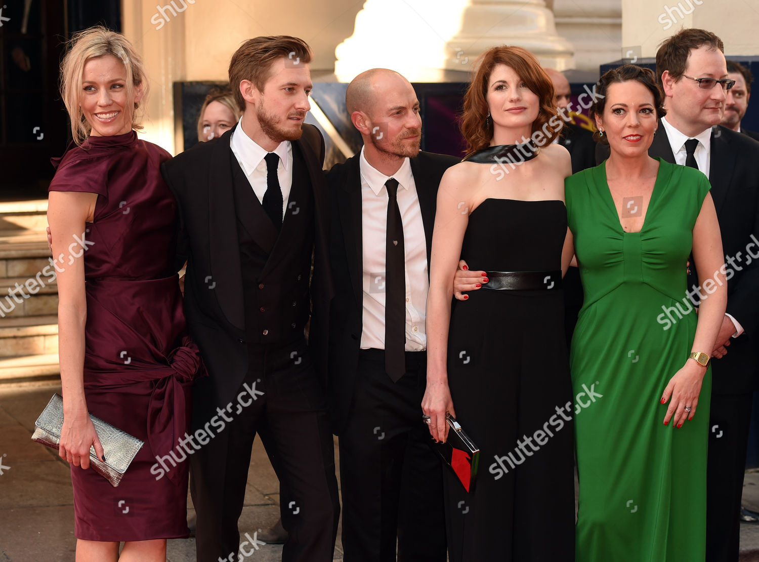 Broadchurch Cast Andrew Buchan Olivia Colman Editorial Stock Photo ...