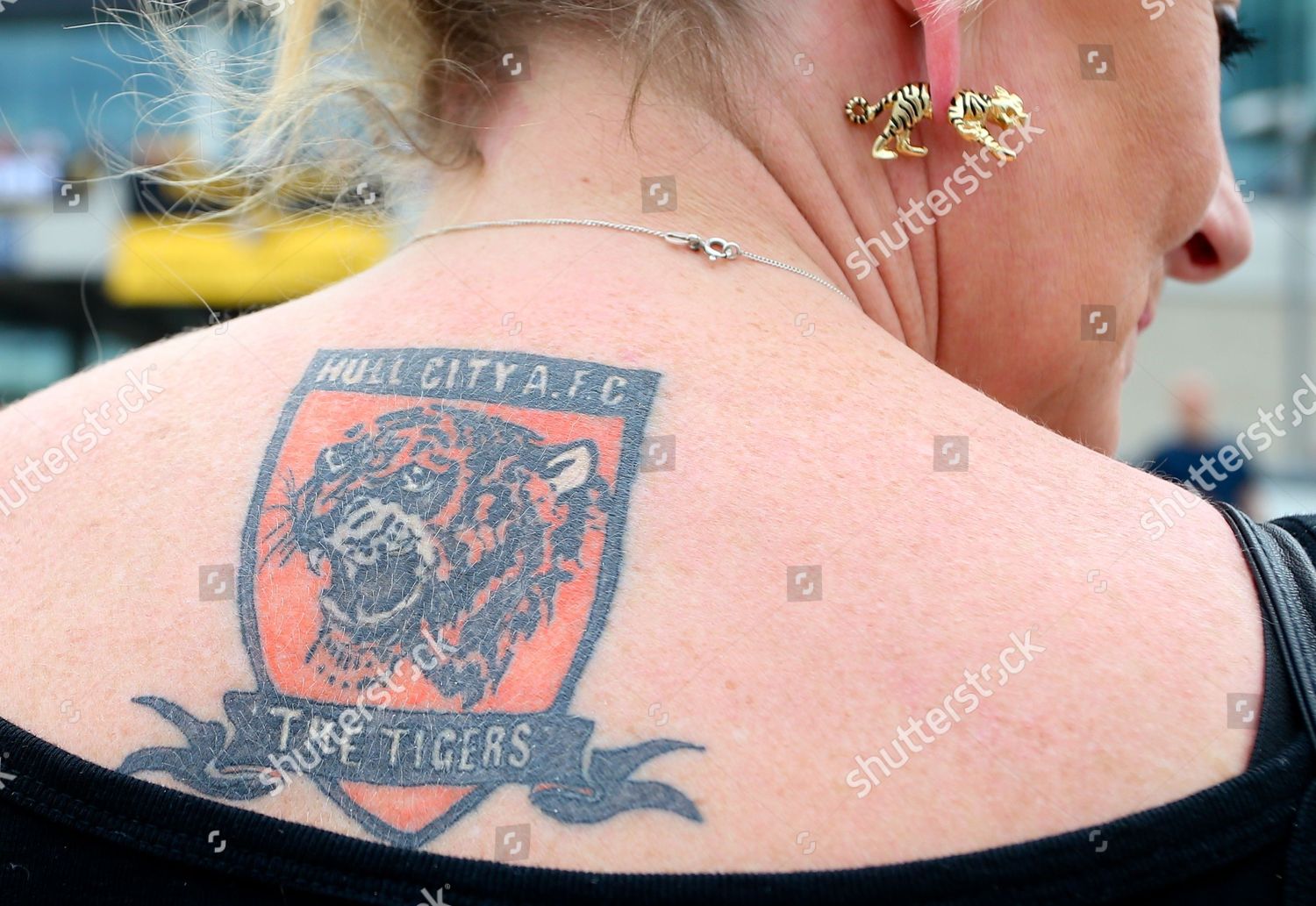 Hull City Fan Club Crest Tattooed Editorial Stock Photo - Stock Image |  Shutterstock