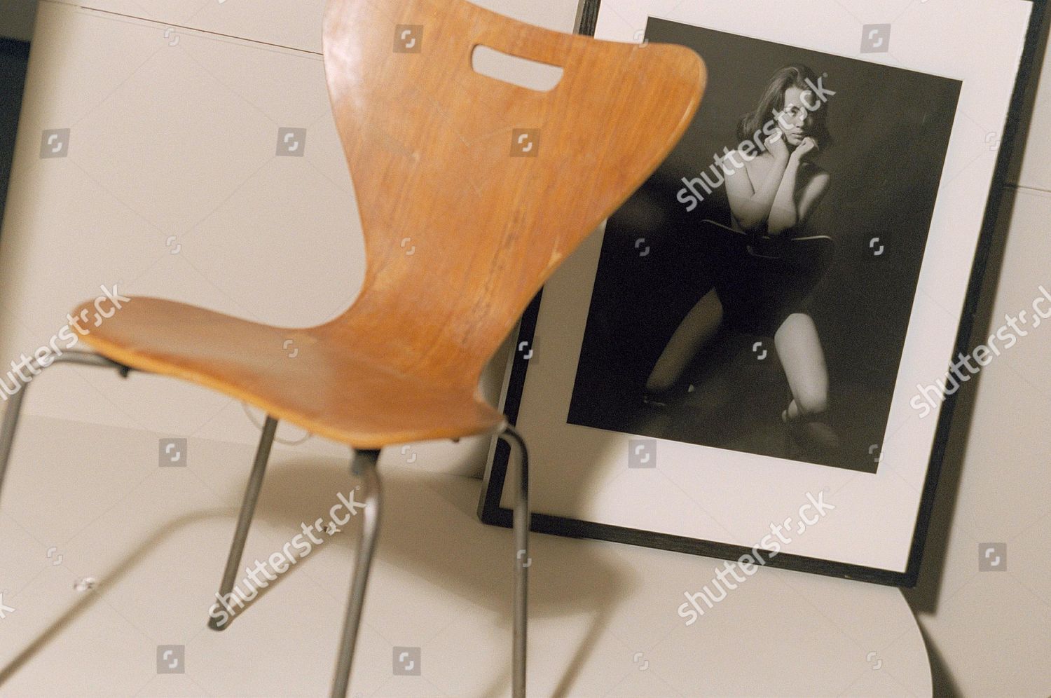 Famous Christine Keeler Chair Photograph By Lewis Editorial Stock