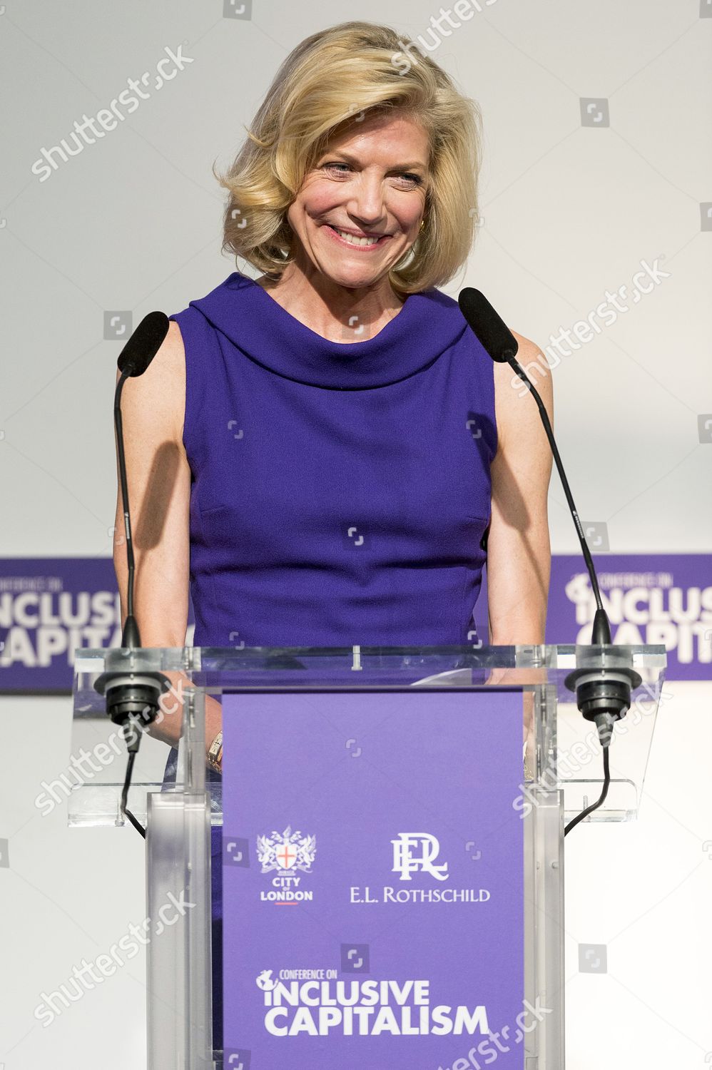 Lady Lynn Forester De Rothschild Chief Editorial Stock Photo - Stock ...