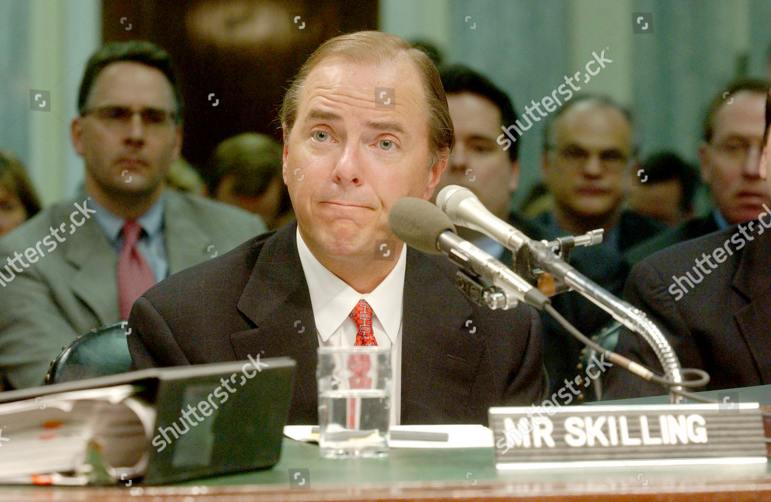 Testimony Jeffrey Skilling Former President Ceo Editorial Stock Photo   Shutterstock 377692x 